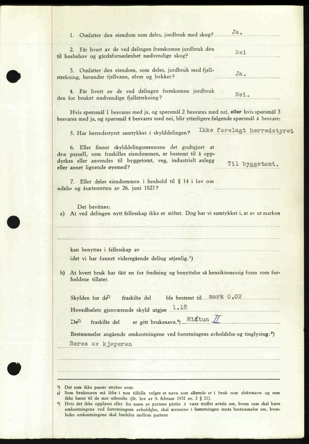 Romsdal sorenskriveri, AV/SAT-A-4149/1/2/2C: Mortgage book no. A26, 1948-1948, Diary no: : 1980/1948