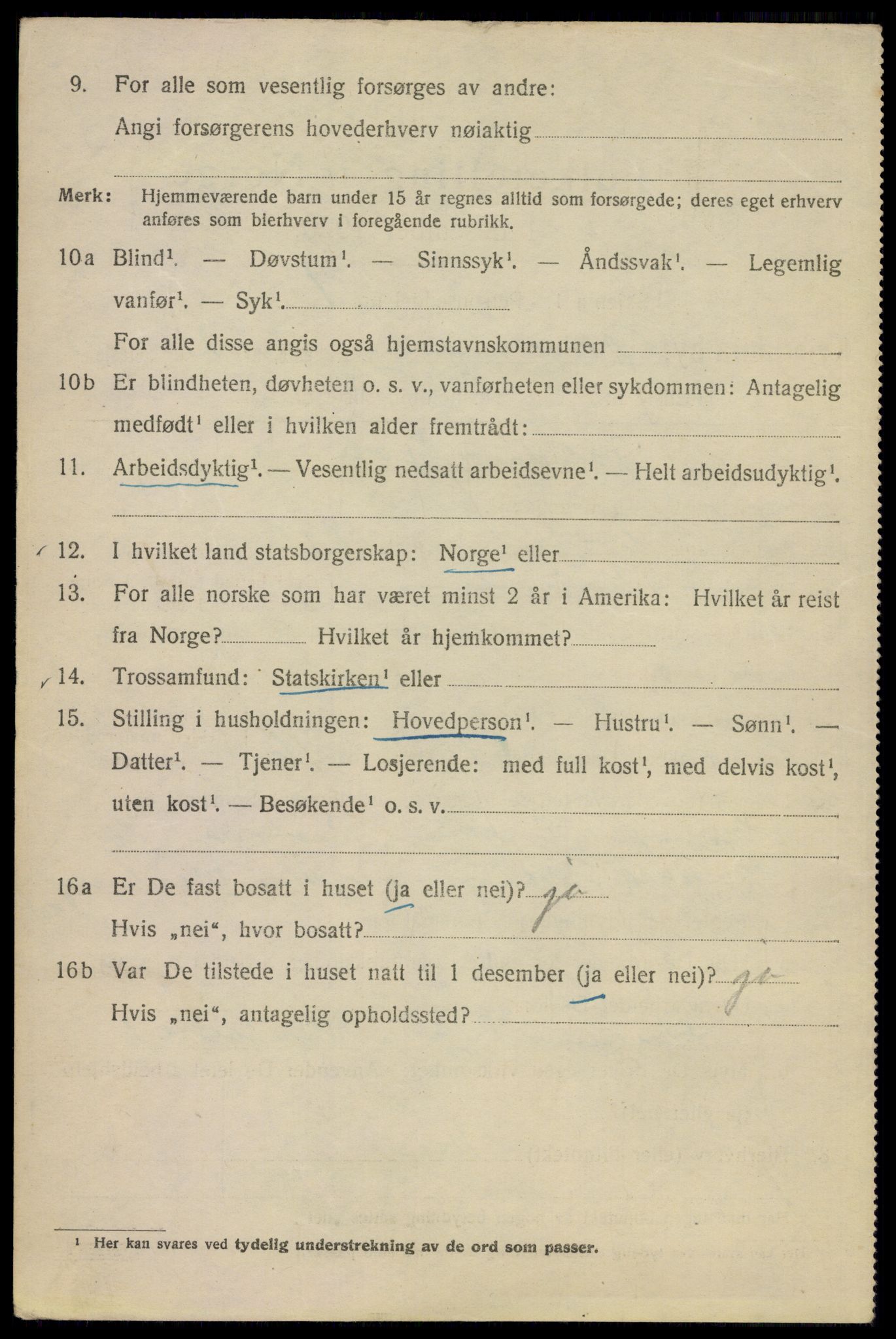 SAO, 1920 census for Kristiania, 1920, p. 197452