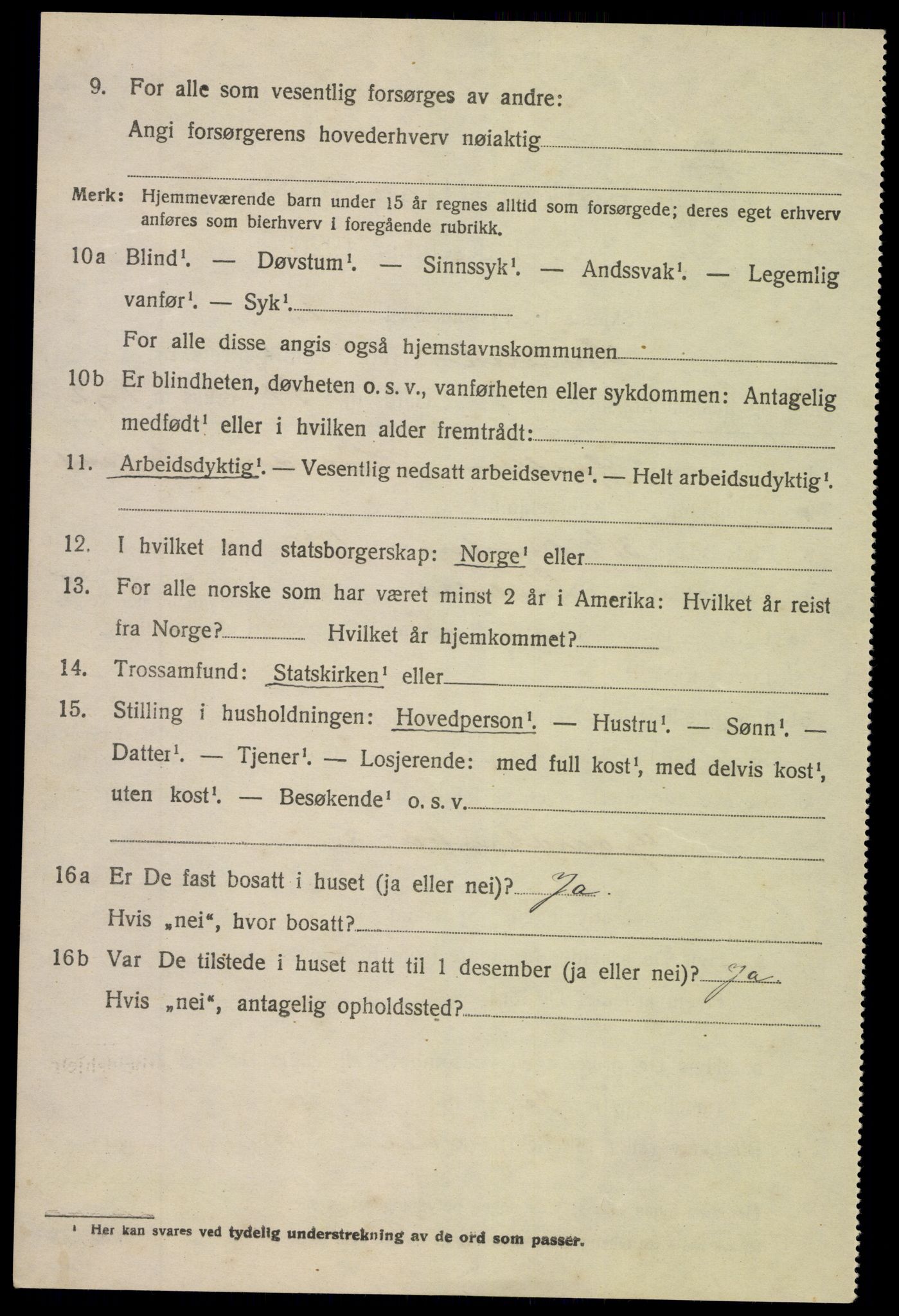 SAK, 1920 census for Søndeled, 1920, p. 4948