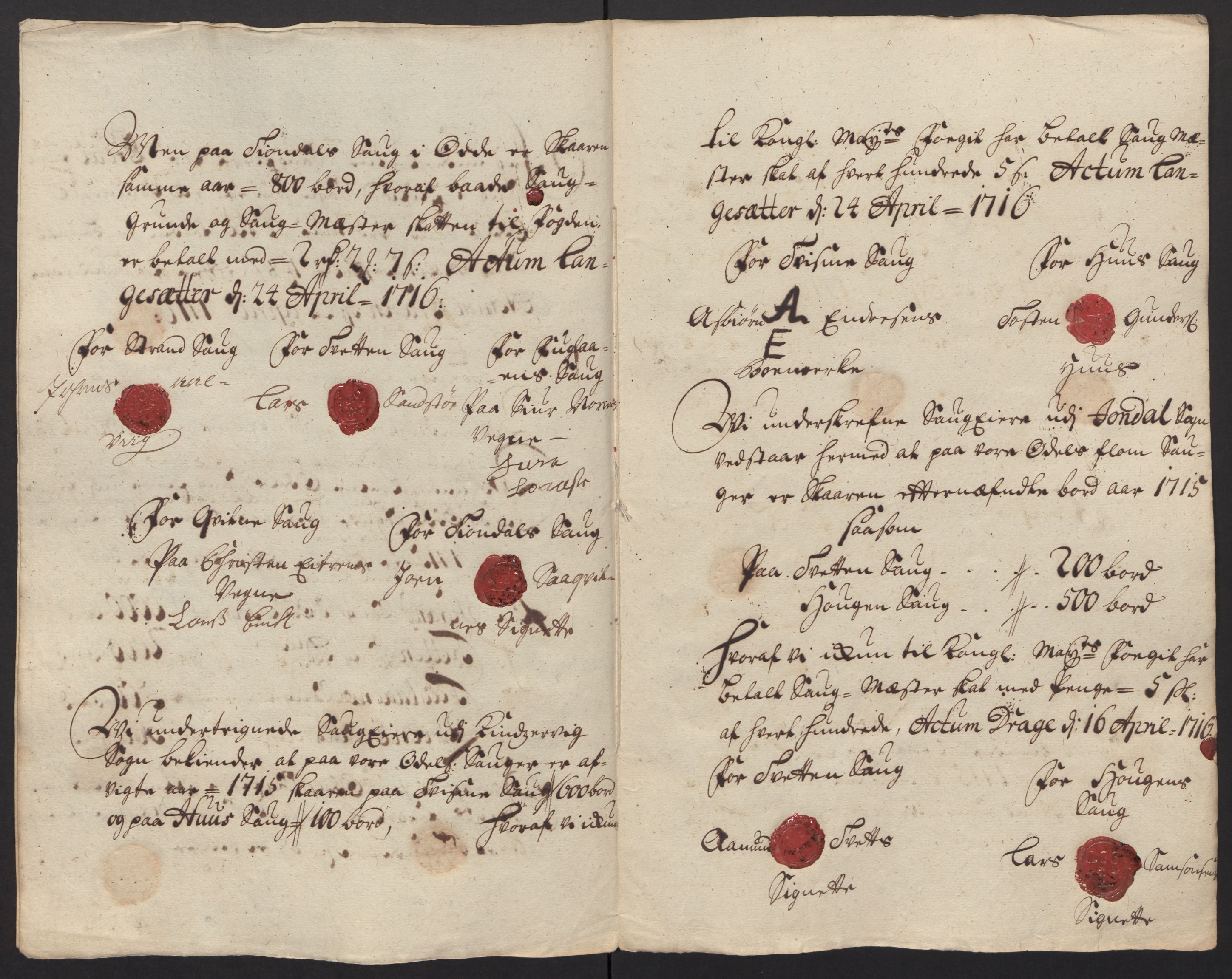 Rentekammeret inntil 1814, Reviderte regnskaper, Fogderegnskap, AV/RA-EA-4092/R48/L2991: Fogderegnskap Sunnhordland og Hardanger, 1715, p. 217
