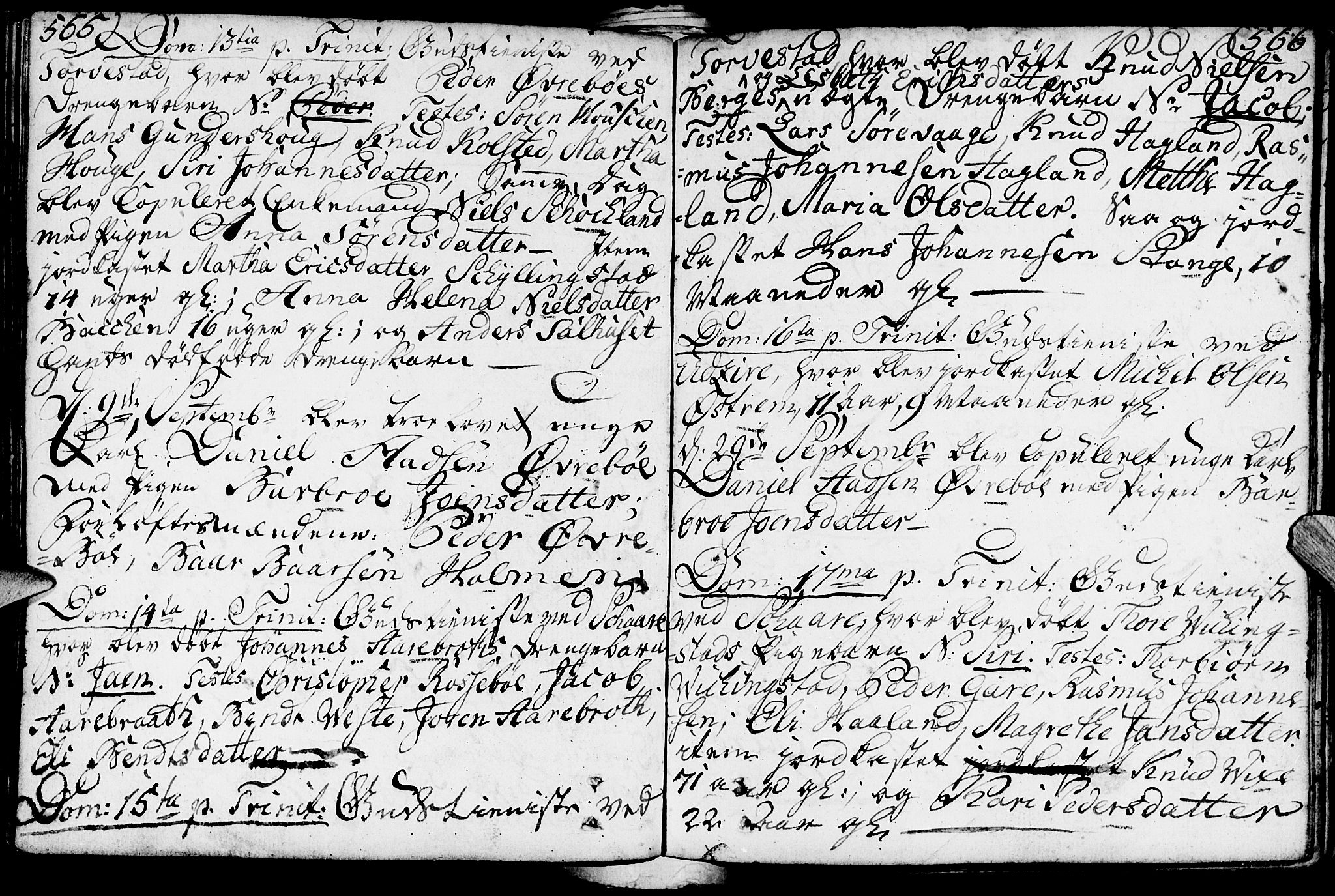 Torvastad sokneprestkontor, SAST/A -101857/H/Ha/Haa/L0001: Parish register (official) no. A 1, 1753-1800, p. 565-566