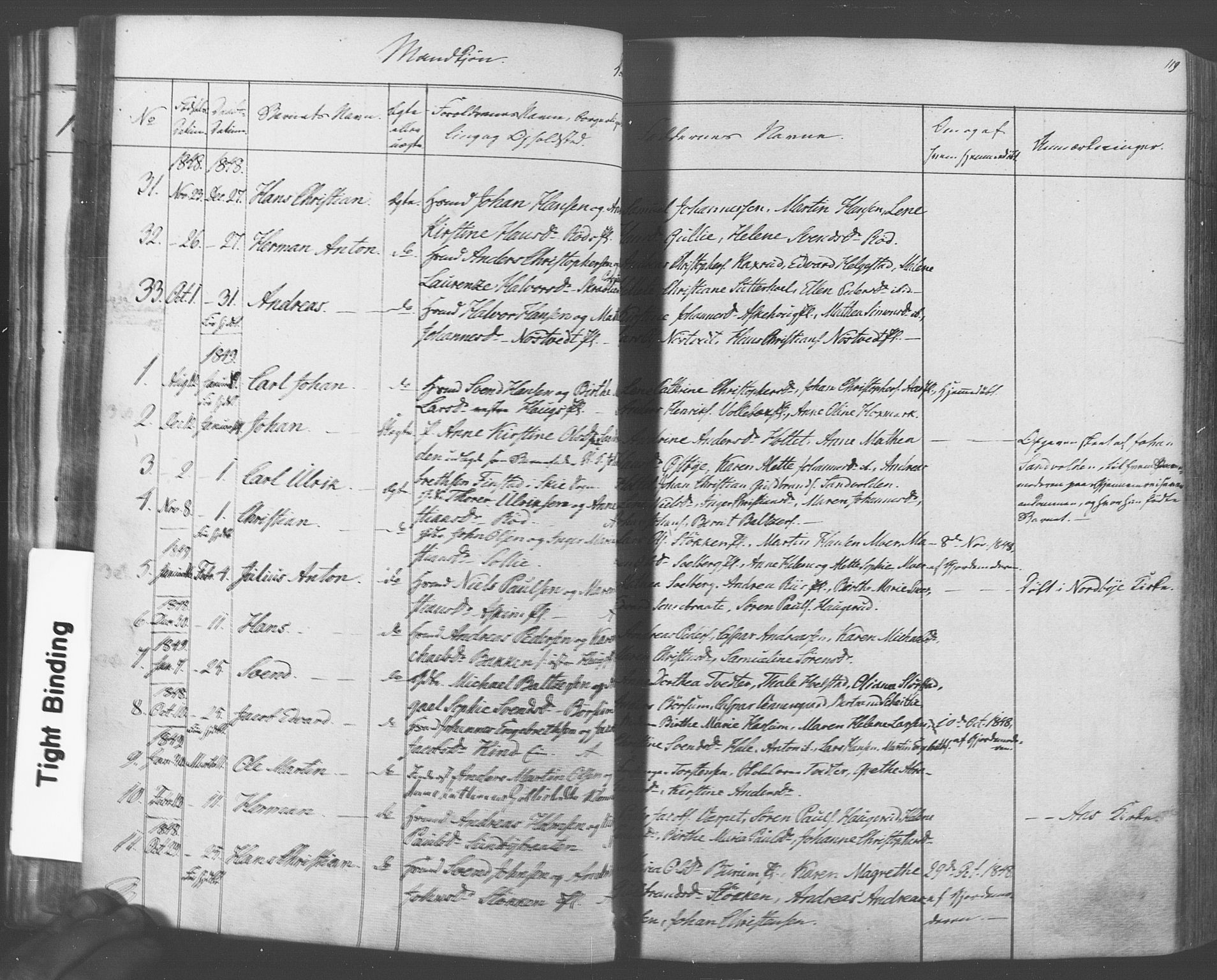 Ås prestekontor Kirkebøker, SAO/A-10894/F/Fa/L0006: Parish register (official) no. I 6, 1841-1853, p. 118-119