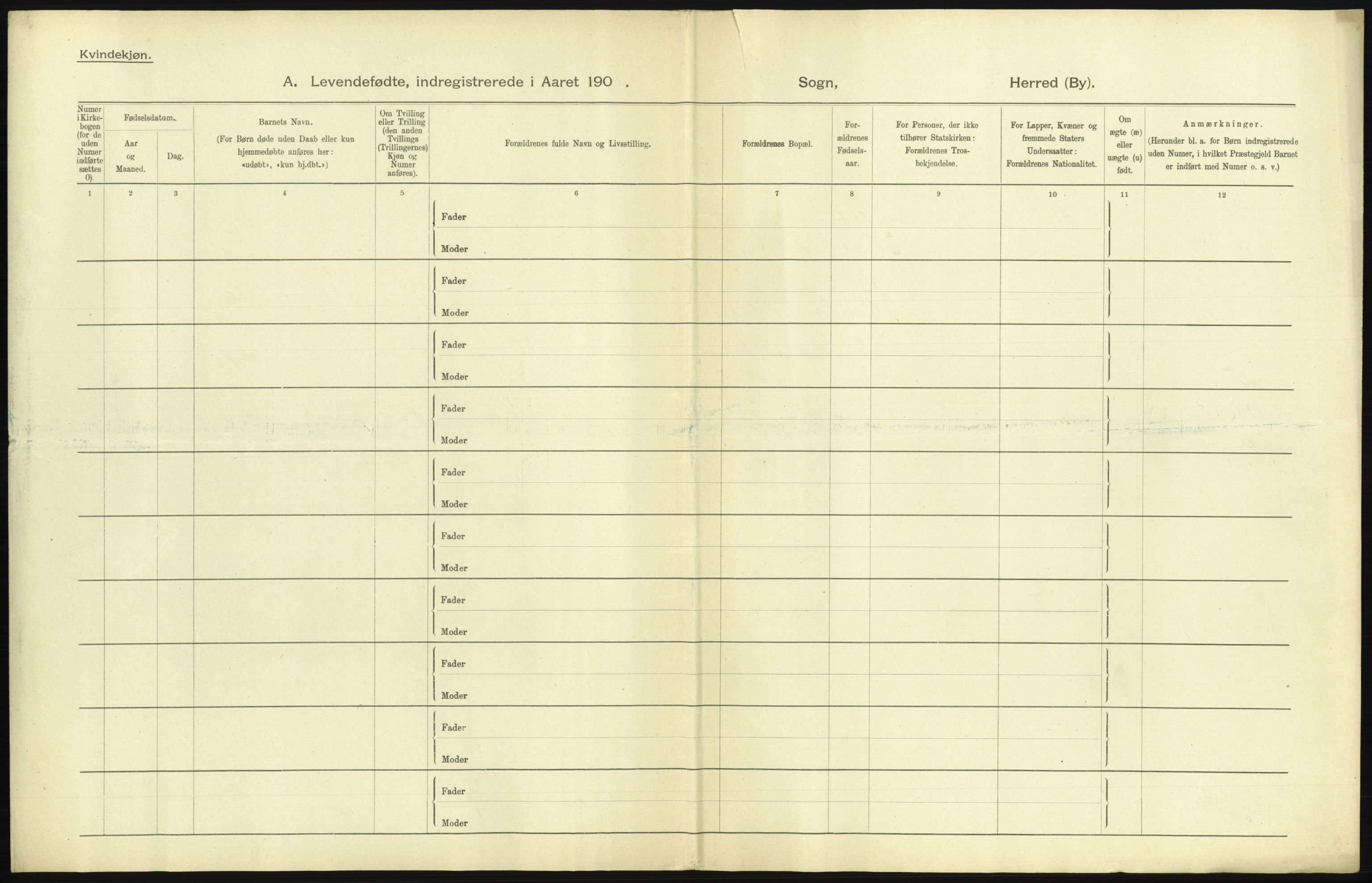 Statistisk sentralbyrå, Sosiodemografiske emner, Befolkning, AV/RA-S-2228/D/Df/Dfa/Dfaf/L0048: Finnmarkens amt: Levendefødte menn og kvinner, gifte, døde, dødfødte. Bygder og byer., 1908, p. 169