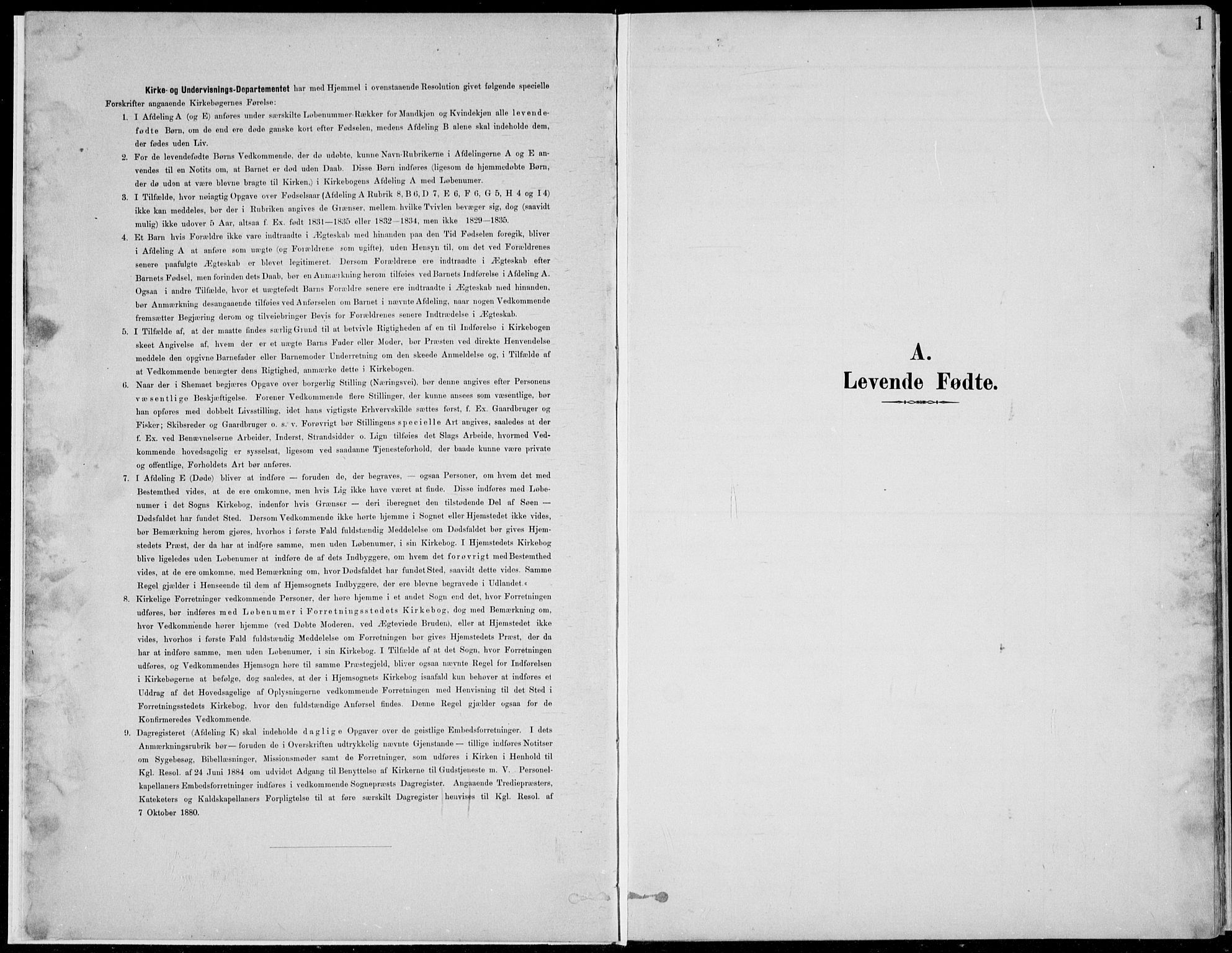 Nordre Land prestekontor, SAH/PREST-124/H/Ha/Hab/L0013: Parish register (copy) no. 13, 1891-1904, p. 1