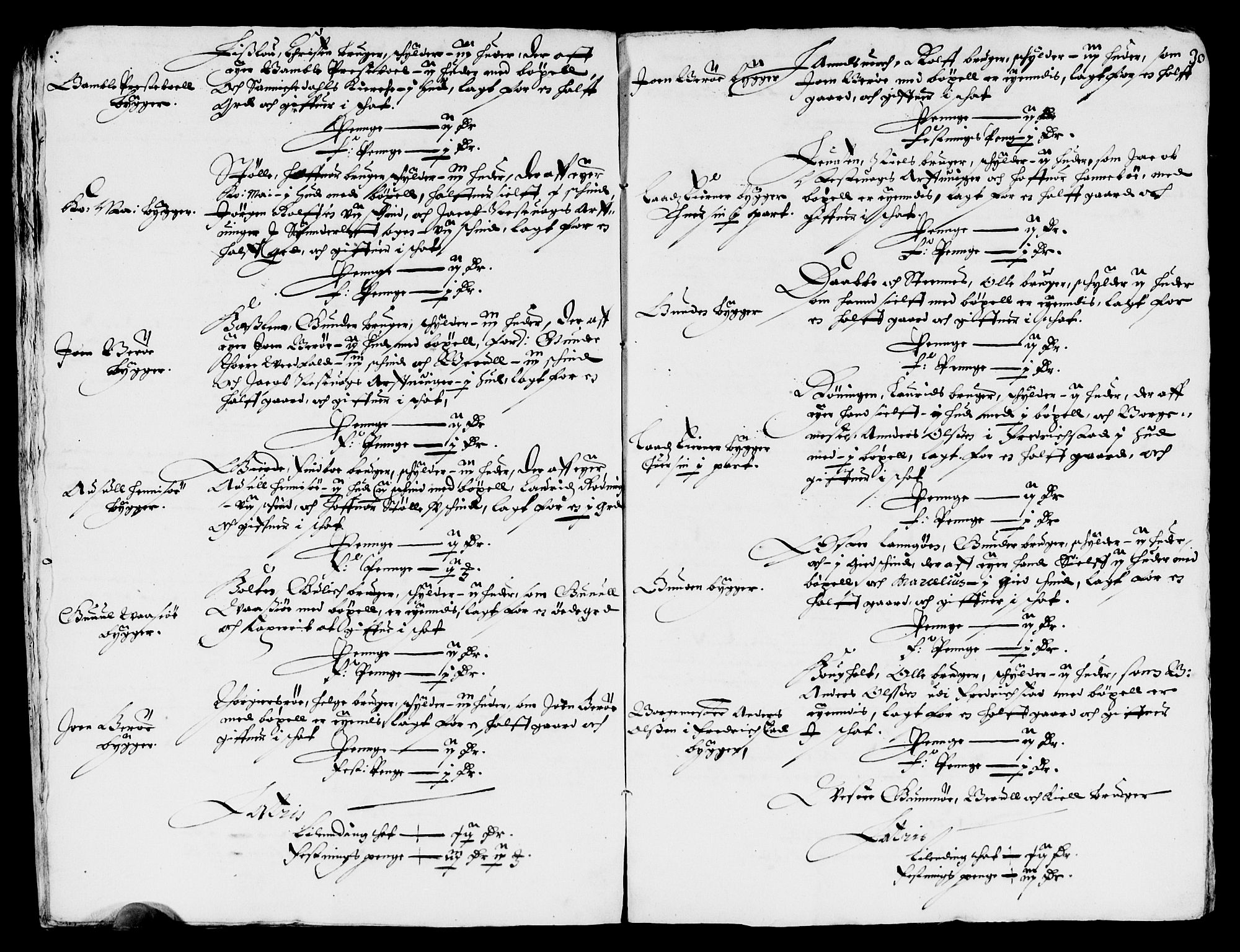 Rentekammeret inntil 1814, Reviderte regnskaper, Lensregnskaper, AV/RA-EA-5023/R/Rb/Rbp/L0041: Bratsberg len, 1654-1656