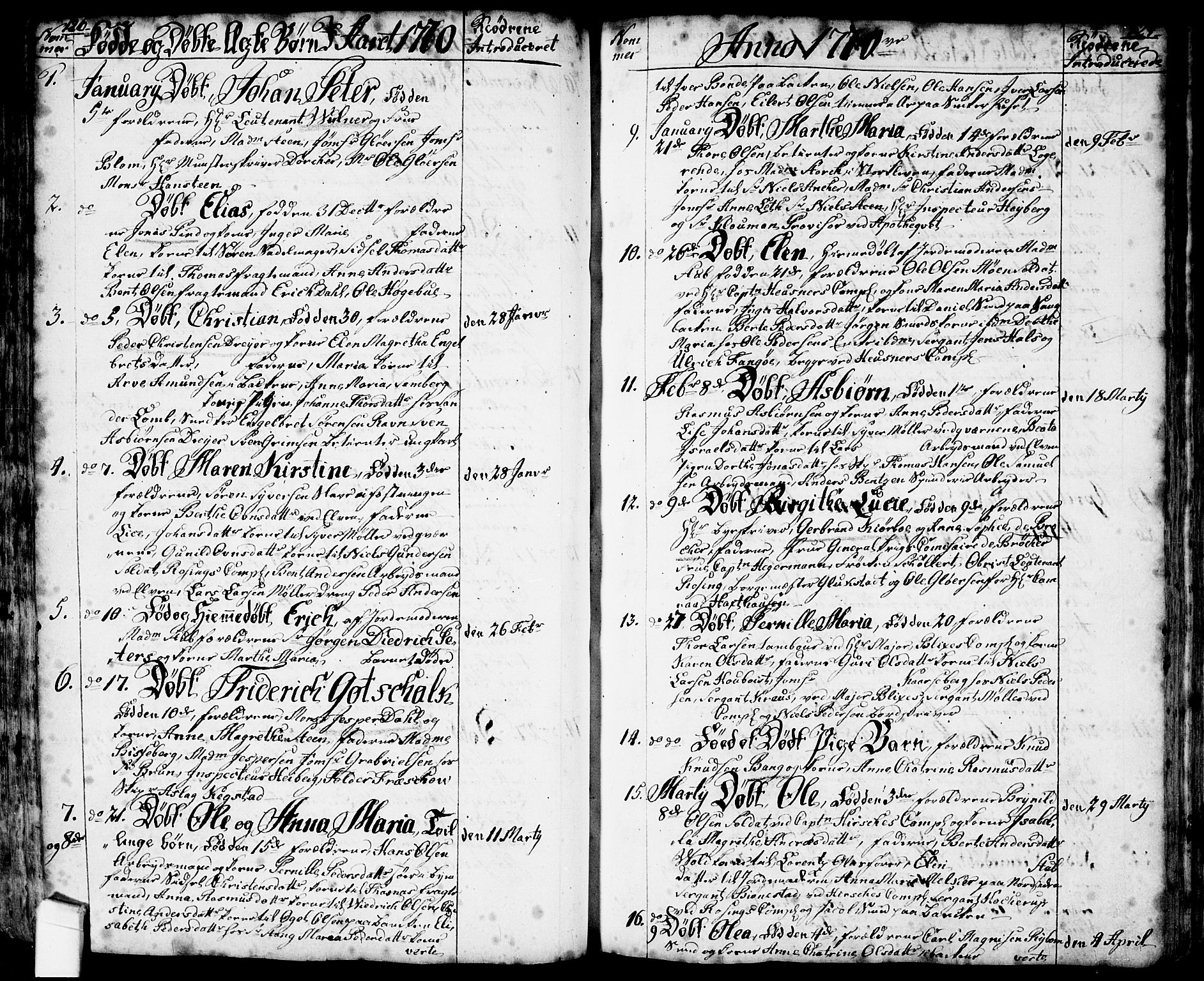 Halden prestekontor Kirkebøker, AV/SAO-A-10909/F/Fa/L0001: Parish register (official) no. I 1, 1758-1791, p. 126-127