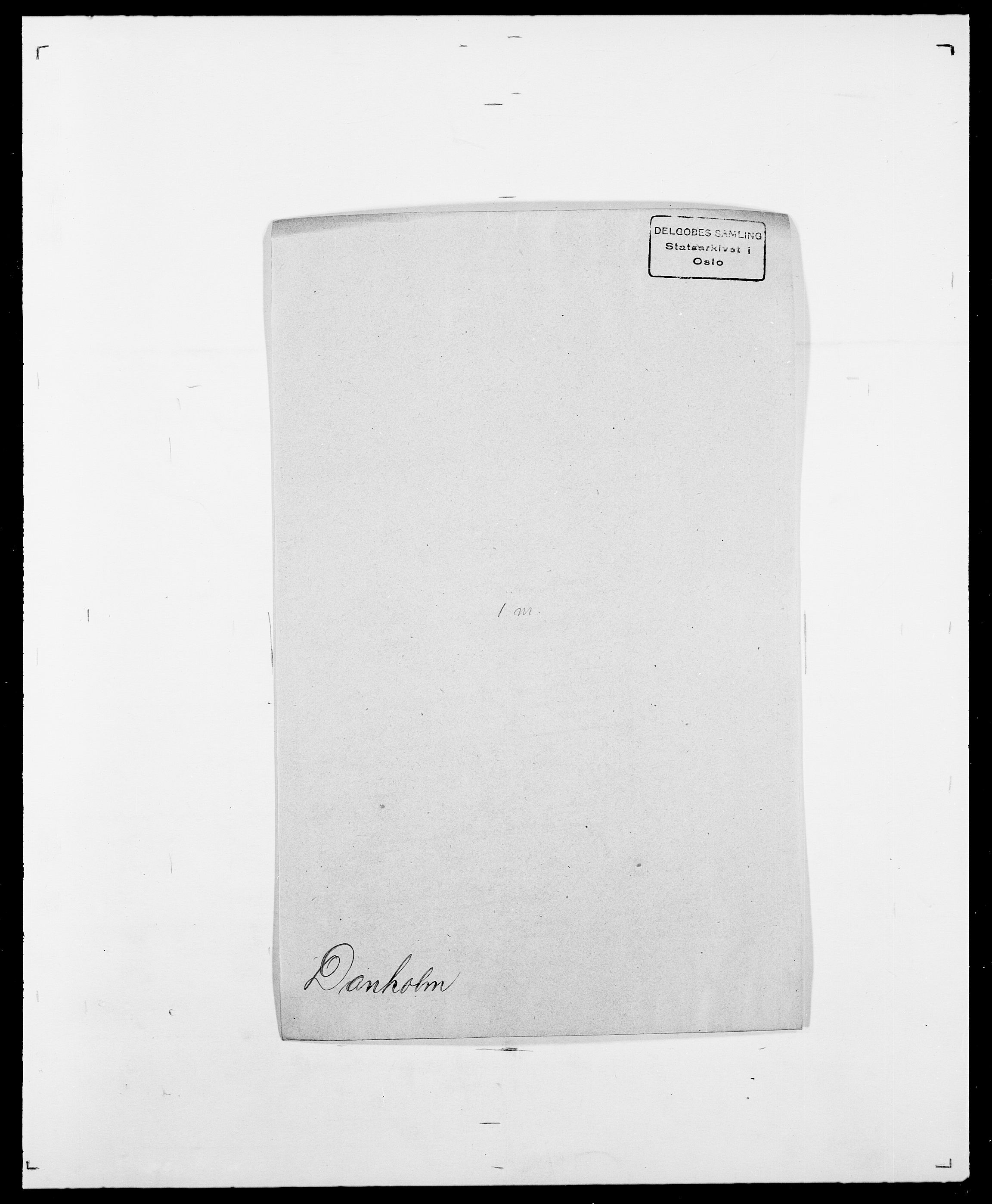 Delgobe, Charles Antoine - samling, SAO/PAO-0038/D/Da/L0009: Dahl - v. Düren, p. 301