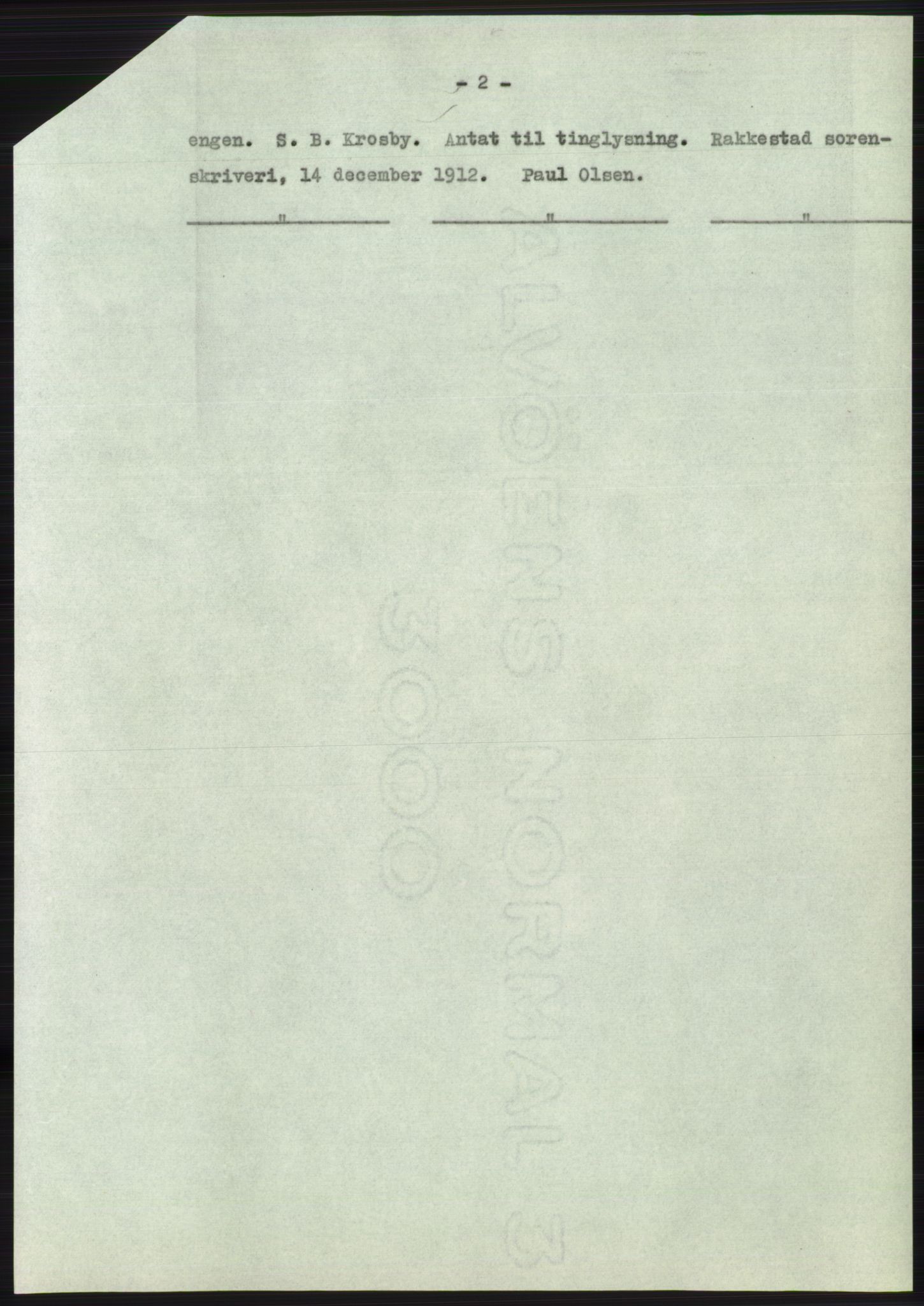 Statsarkivet i Oslo, SAO/A-10621/Z/Zd/L0019: Avskrifter, j.nr 4-893/1964, 1964, p. 200