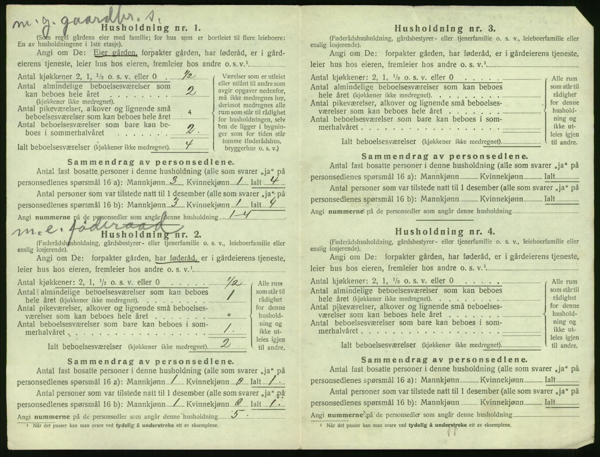 SAT, 1920 census for Sykkylven, 1920, p. 782