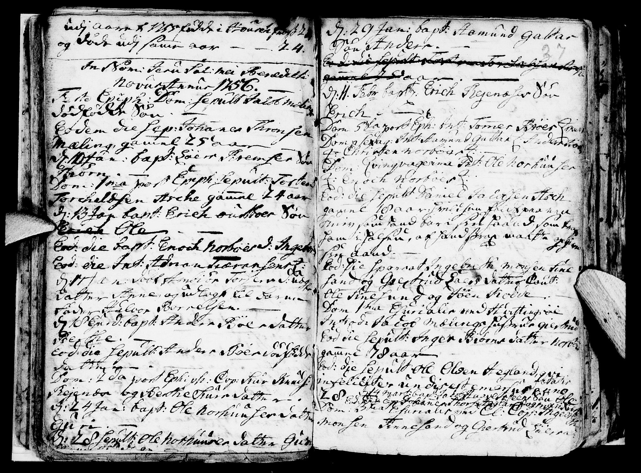 Rennesøy sokneprestkontor, SAST/A -101827/H/Ha/Haa/L0002: Parish register (official) no. A 2, 1749-1771, p. 27