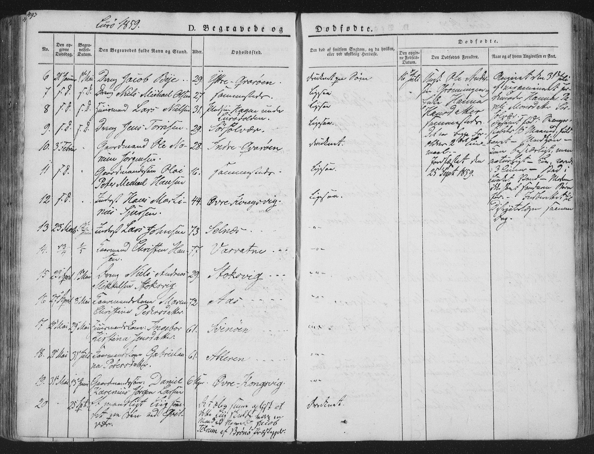 Ministerialprotokoller, klokkerbøker og fødselsregistre - Nordland, SAT/A-1459/839/L0566: Parish register (official) no. 839A03, 1825-1862, p. 493