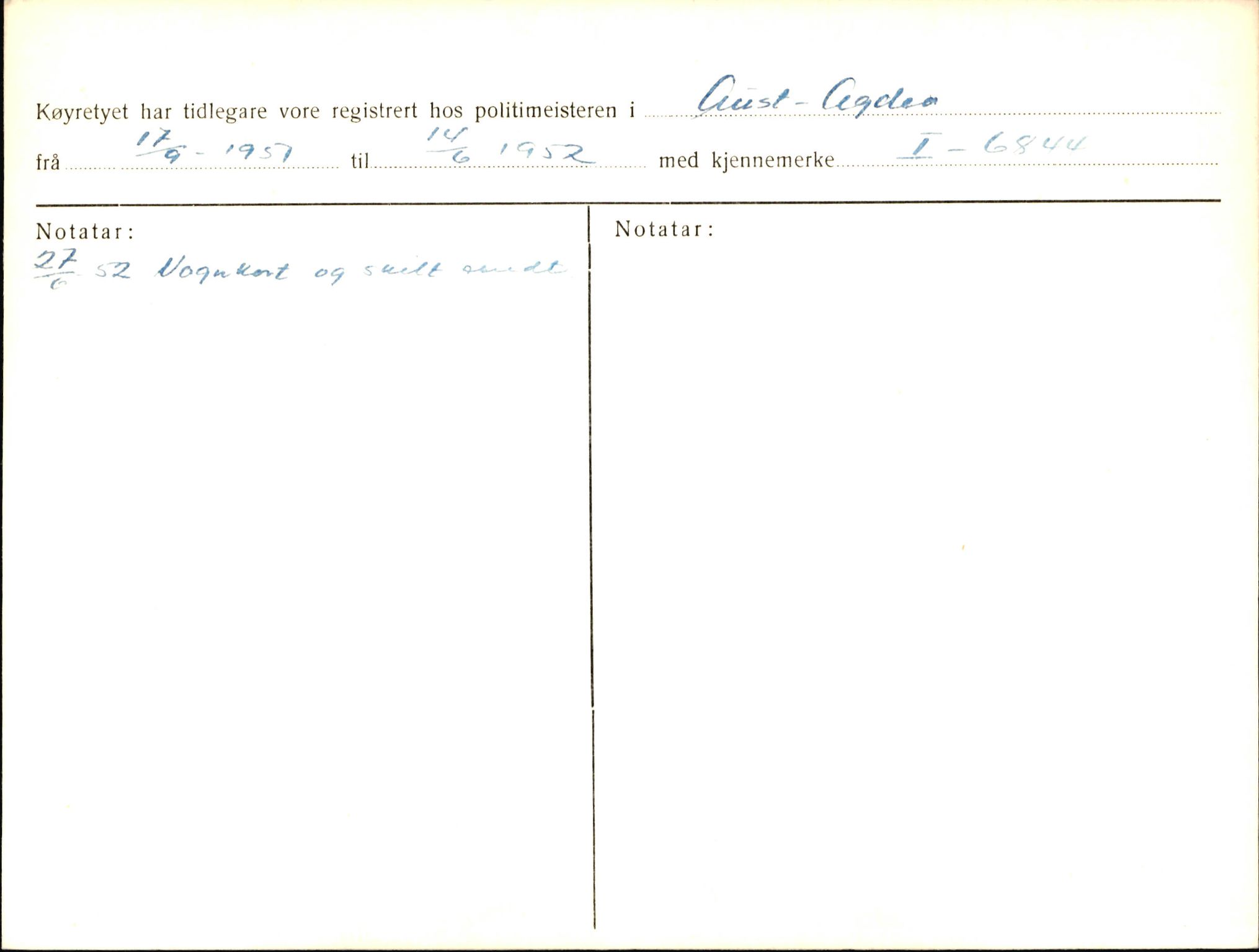 Statens vegvesen, Sogn og Fjordane vegkontor, AV/SAB-A-5301/4/F/L0004: Registerkort utmeldte Fjordane S2500-2700, S7200-7899, 1930-1961, p. 220