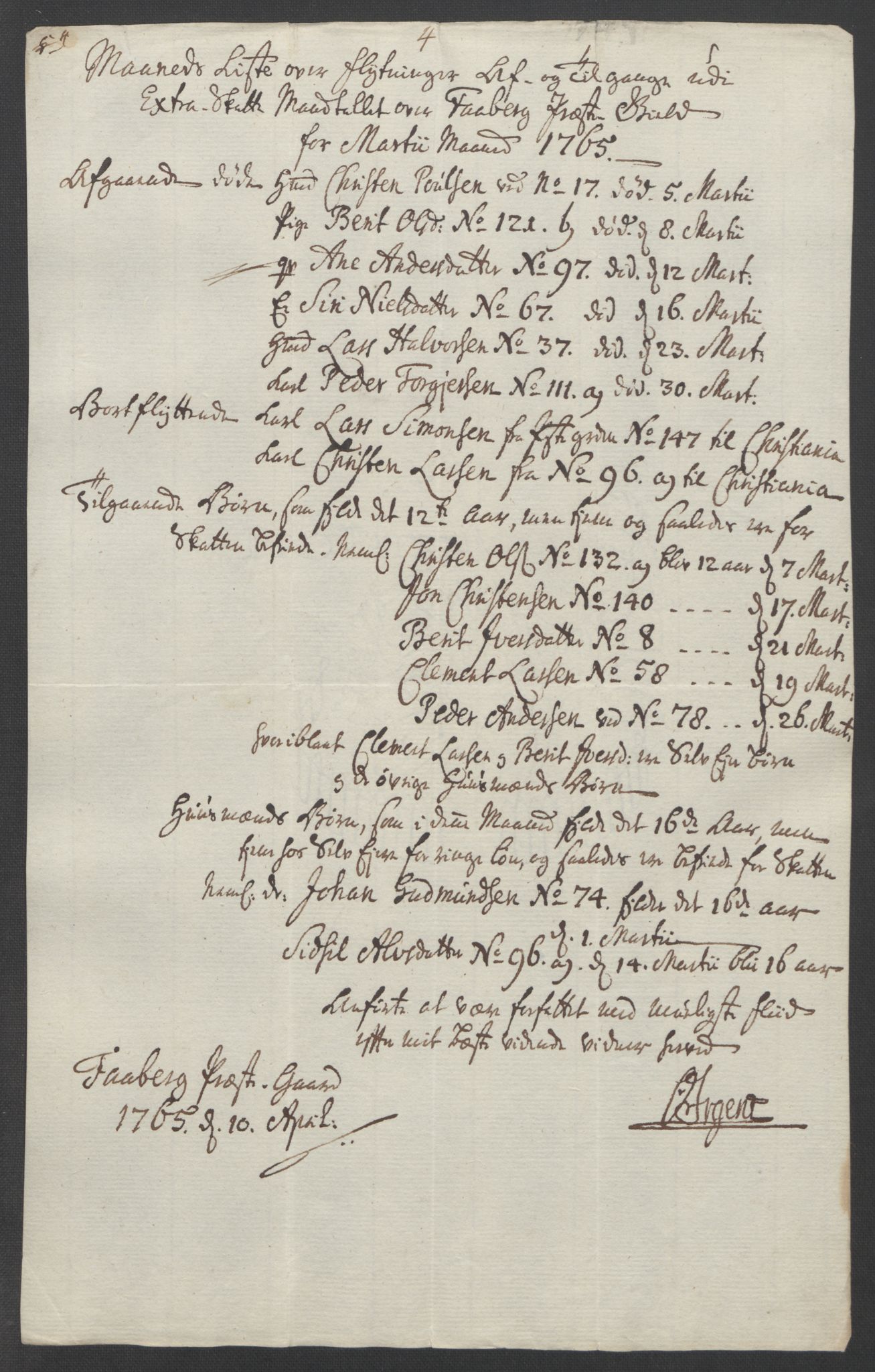 Rentekammeret inntil 1814, Reviderte regnskaper, Fogderegnskap, AV/RA-EA-4092/R17/L1266: Ekstraskatten Gudbrandsdal, 1762-1766, p. 481