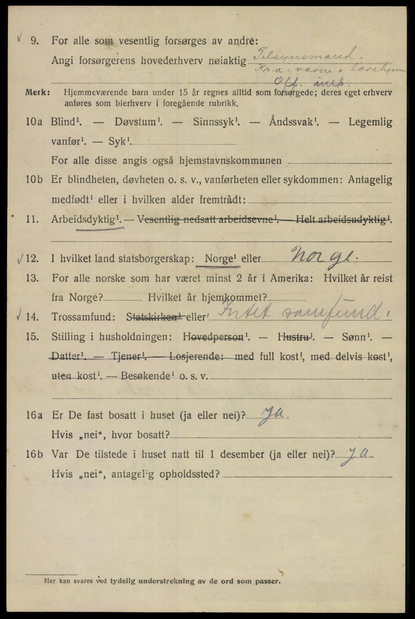 SAO, 1920 census for Kristiania, 1920, p. 147220