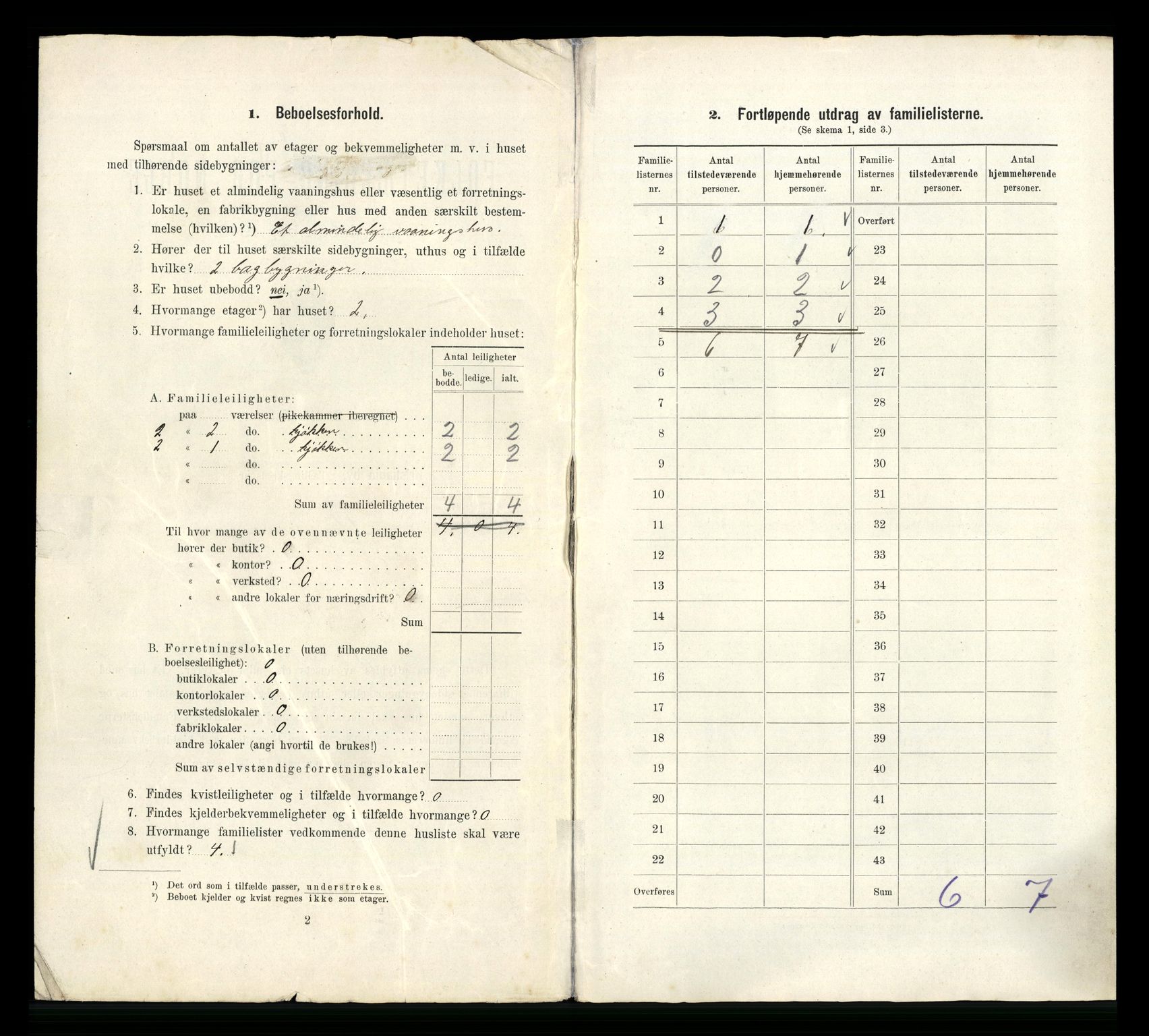 RA, 1910 census for Kristiania, 1910, p. 107136