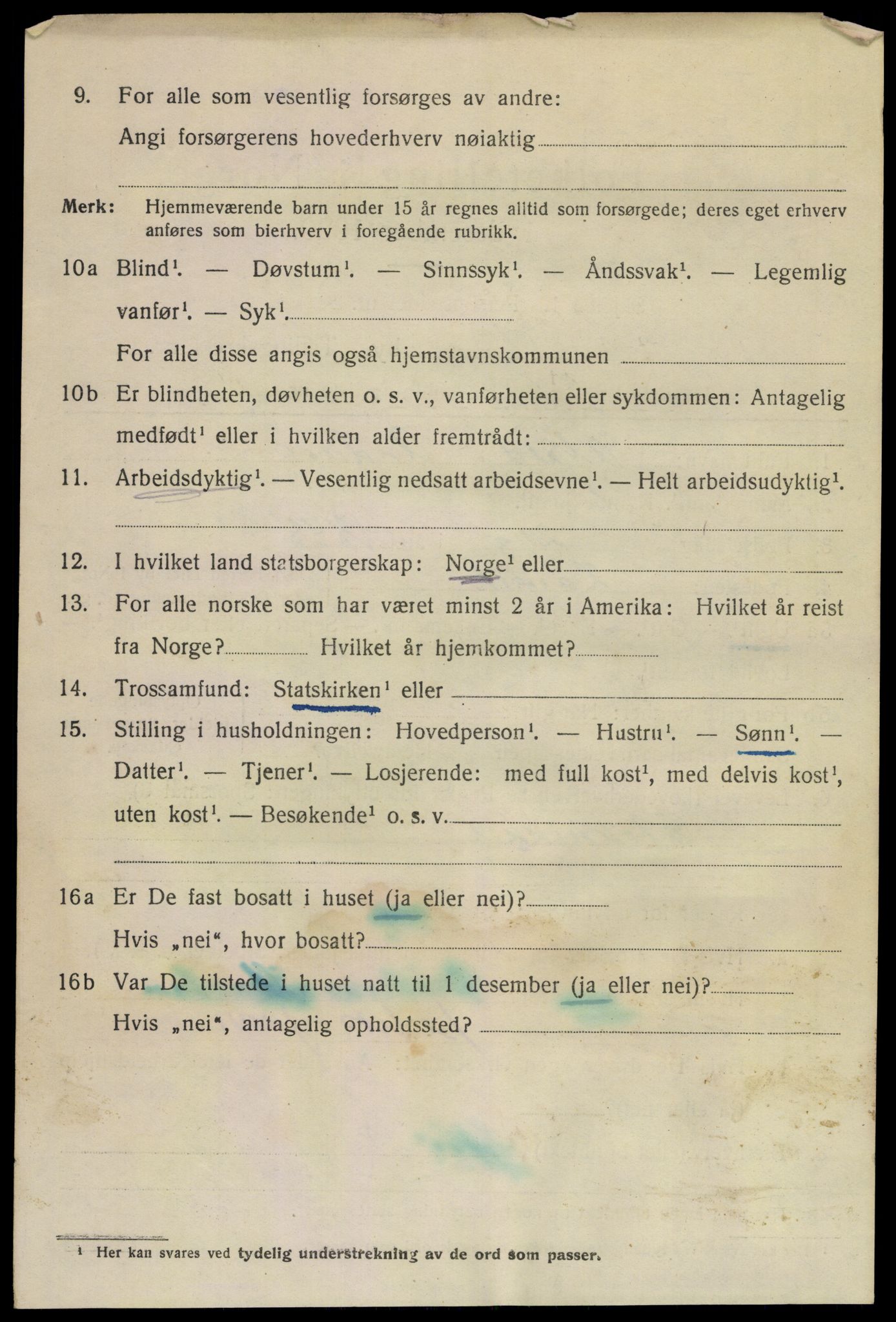 SAKO, 1920 census for Larvik, 1920, p. 22943