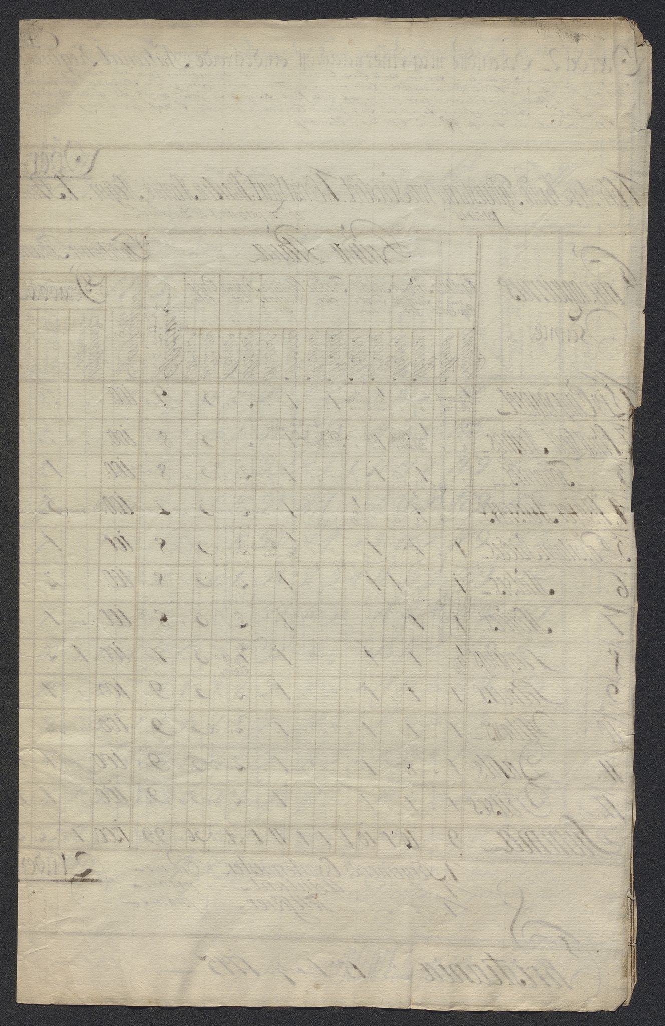 Kommanderende general (KG I) med Det norske krigsdirektorium, AV/RA-EA-5419/D/L0398: 2. Opplandske nasjonale infanteriregiment: Lister, 1745-1767, p. 53