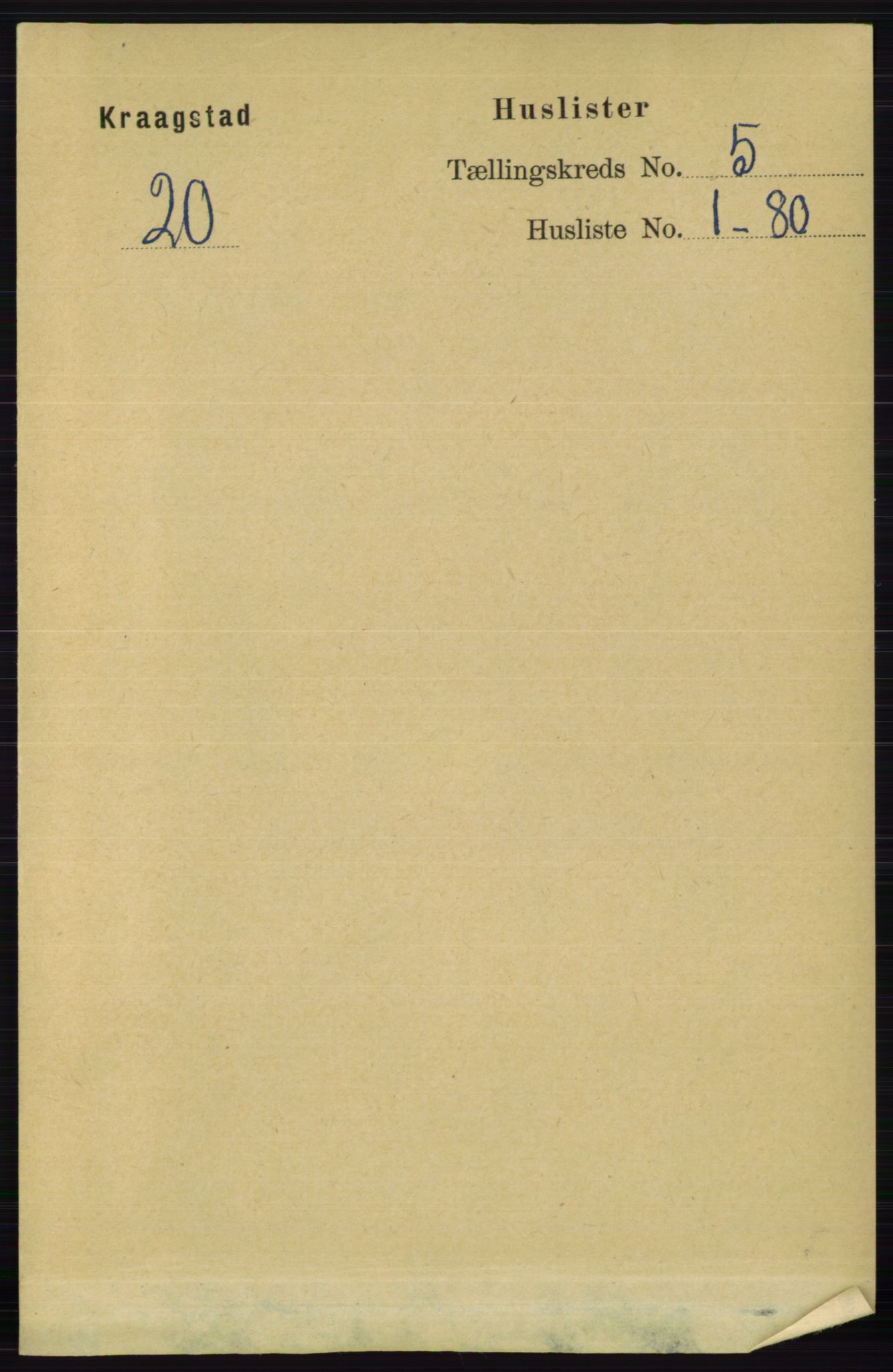 RA, 1891 census for 0212 Kråkstad, 1891, p. 2401