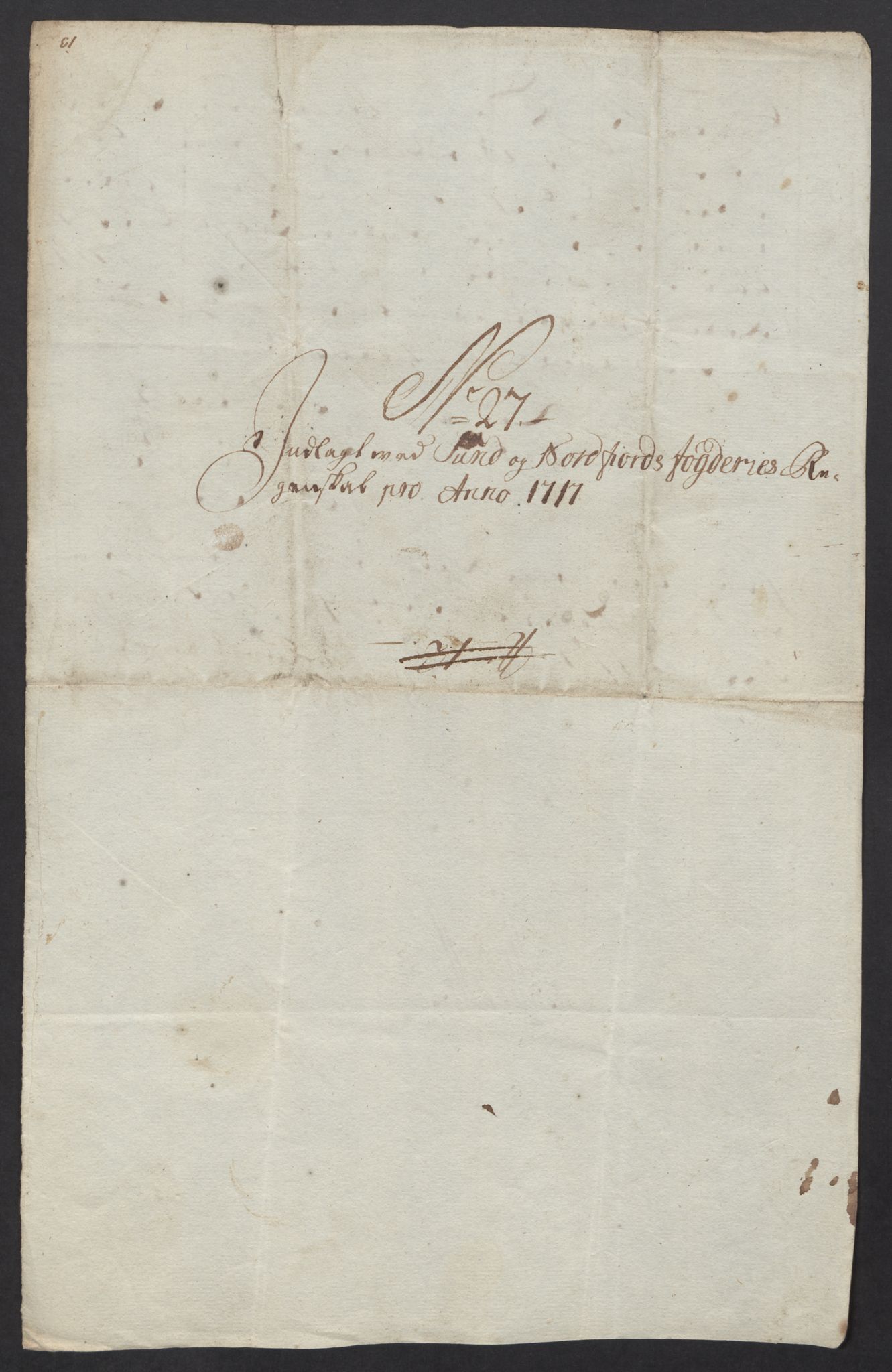 Rentekammeret inntil 1814, Reviderte regnskaper, Fogderegnskap, AV/RA-EA-4092/R53/L3441: Fogderegnskap Sunn- og Nordfjord, 1717-1718, p. 199