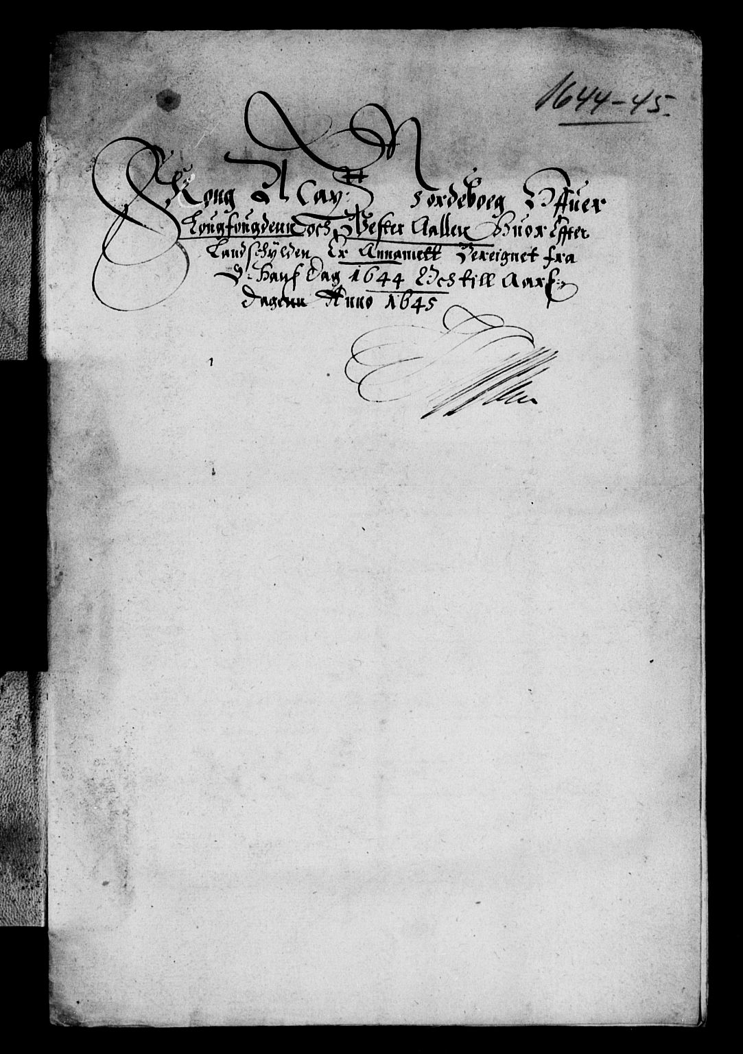 Rentekammeret inntil 1814, Reviderte regnskaper, Lensregnskaper, AV/RA-EA-5023/R/Rb/Rbz/L0031: Nordlandenes len, 1638-1646