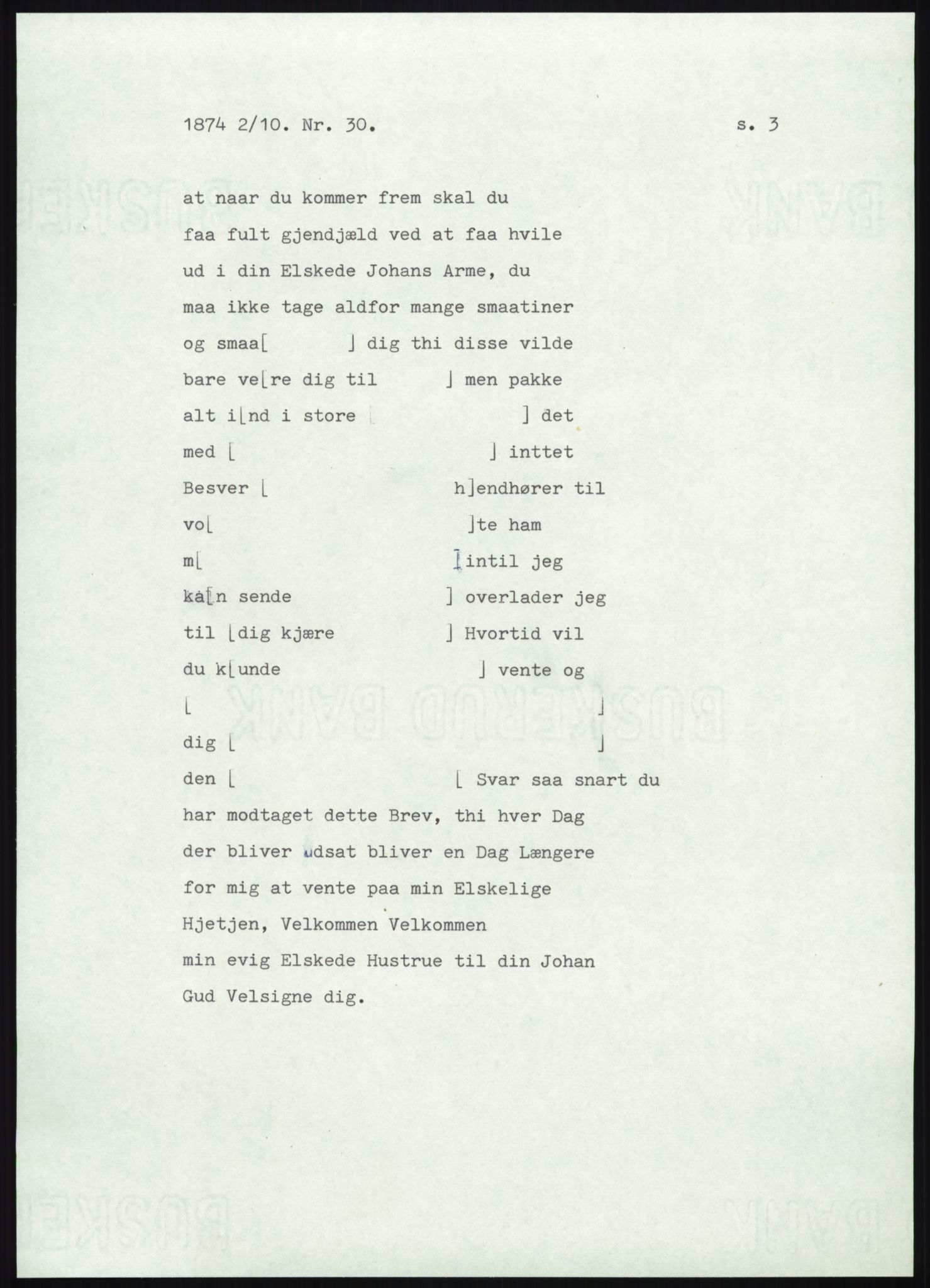 Samlinger til kildeutgivelse, Amerikabrevene, AV/RA-EA-4057/F/L0008: Innlån fra Hedmark: Gamkind - Semmingsen, 1838-1914, p. 299