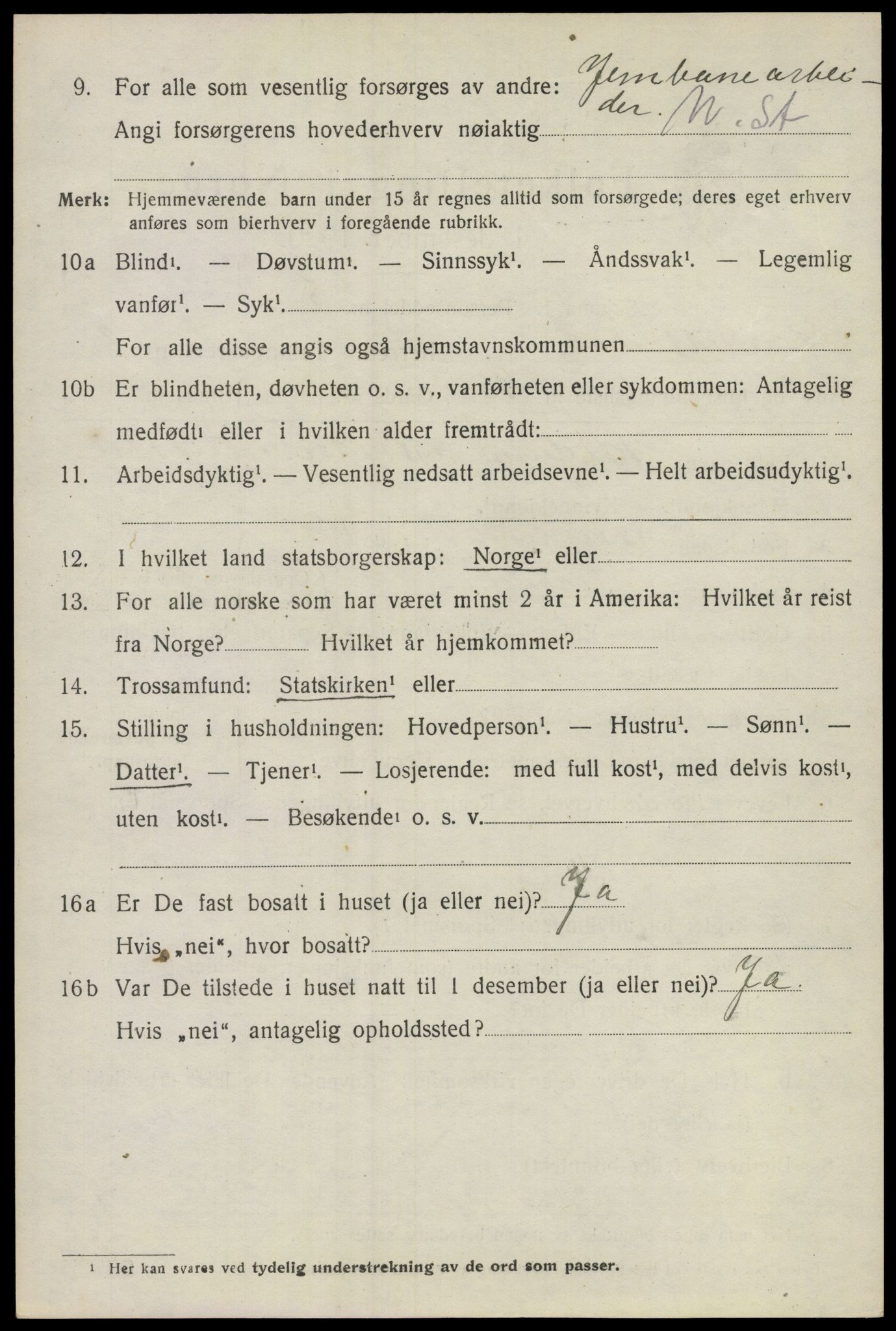 SAO, 1920 census for Nittedal, 1920, p. 2889