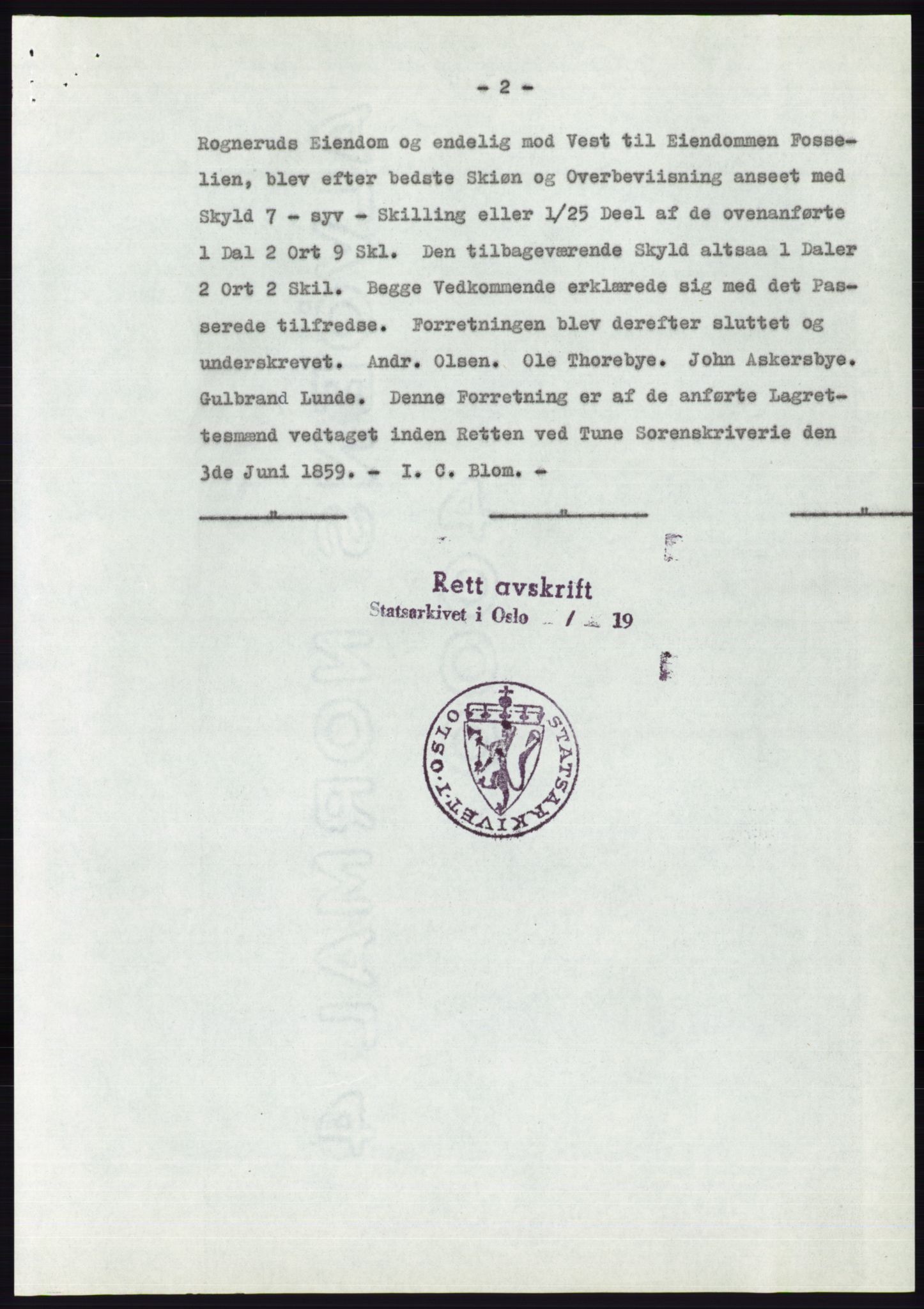 Statsarkivet i Oslo, SAO/A-10621/Z/Zd/L0004: Avskrifter, j.nr 1-797/1956, 1956, p. 187