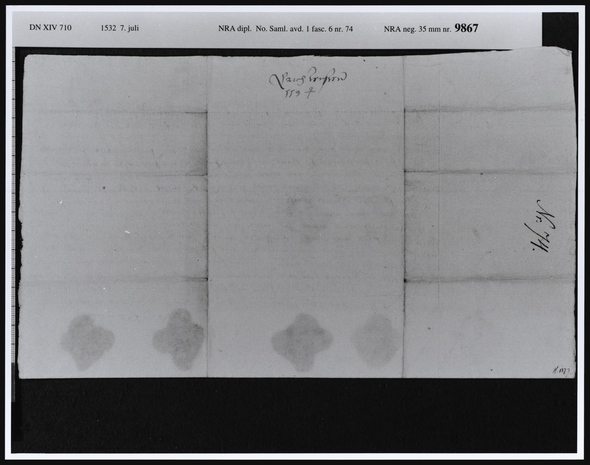 Riksarkivets diplomsamling, AV/RA-EA-5965/F10, 1309-1569, p. 23