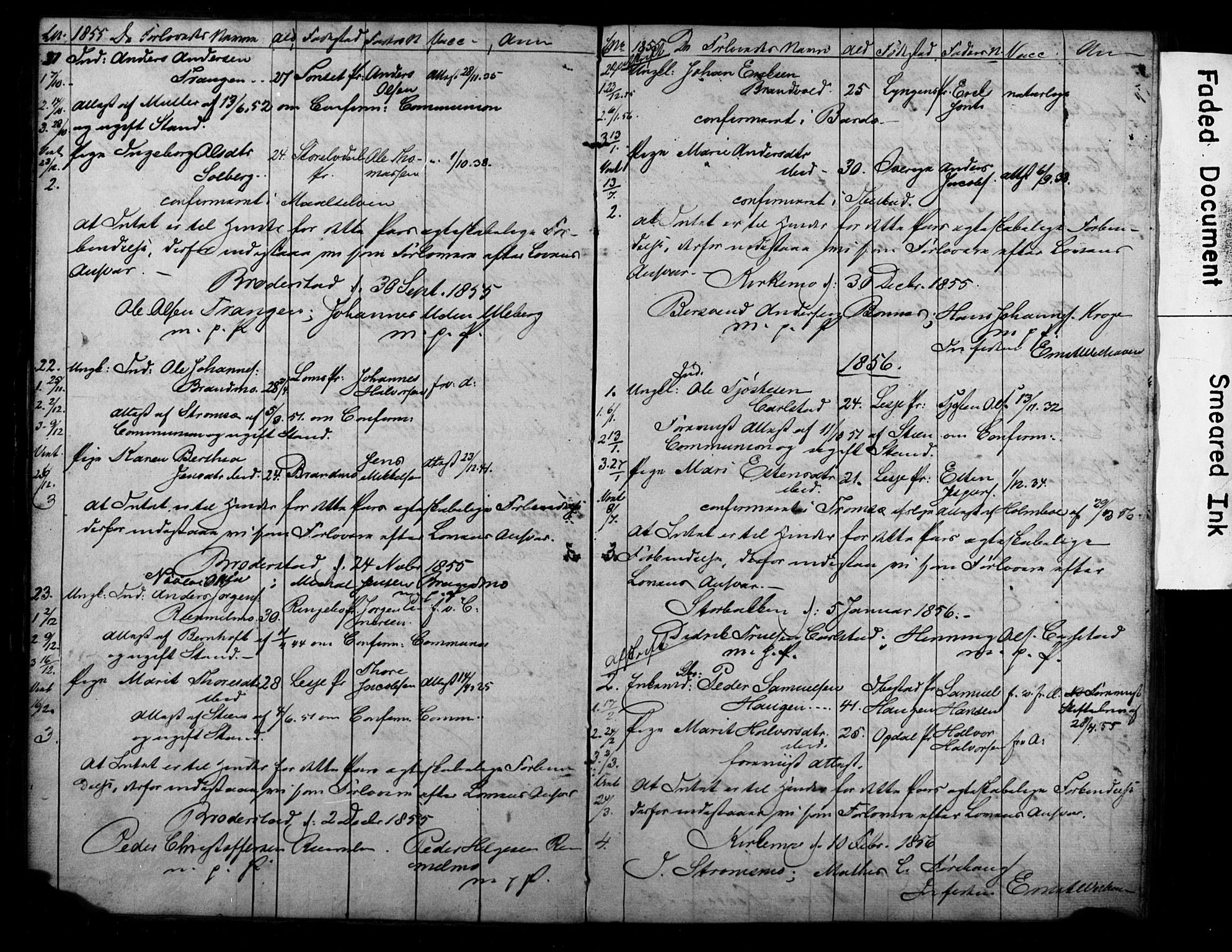 Målselv sokneprestembete, AV/SATØ-S-1311/I/Id/L0037: Banns register no. 37, 1853-1870