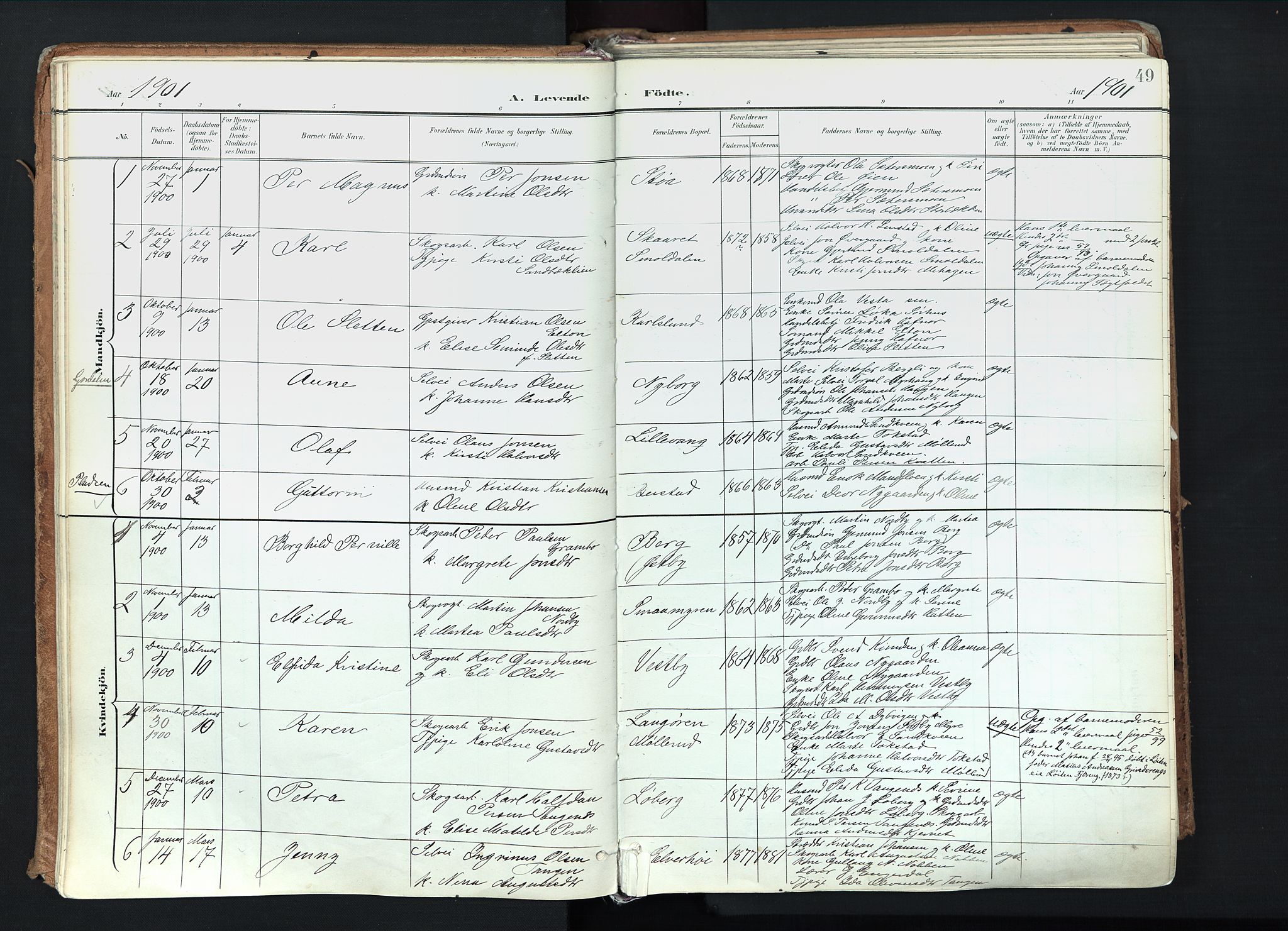 Trysil prestekontor, AV/SAH-PREST-046/H/Ha/Haa/L0012: Parish register (official) no. 12, 1898-1917, p. 49