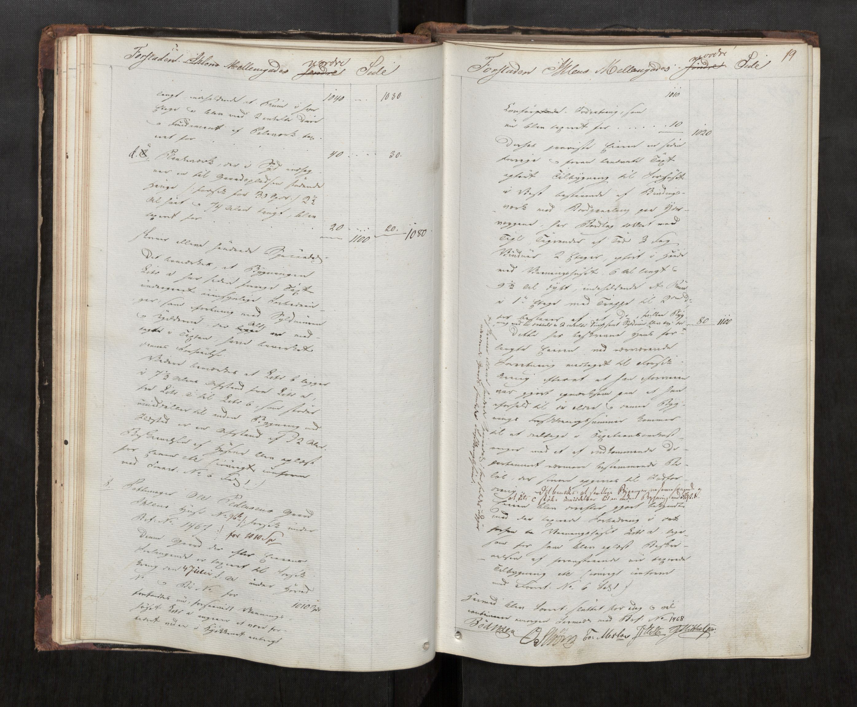 Norges Brannkasse Trondheim magistrat, AV/SAT-A-5590/Fa/L0024: Branntakstprotokoll E, 1846, p. 18b-19a