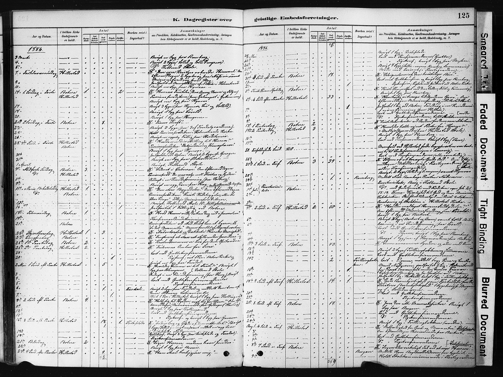 Botne kirkebøker, AV/SAKO-A-340/F/Fb/L0001: Parish register (official) no. II 1, 1878-1902, p. 125