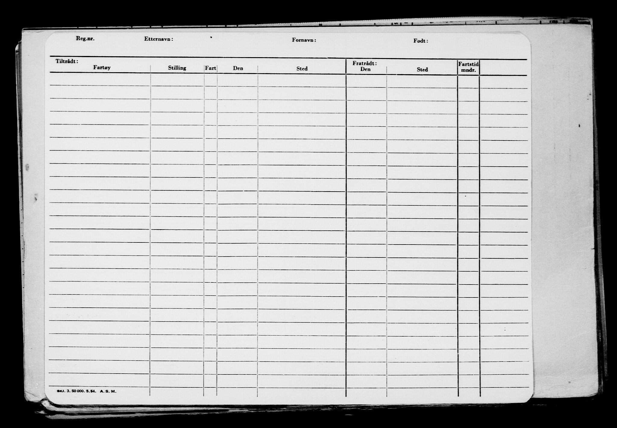 Direktoratet for sjømenn, RA/S-3545/G/Gb/L0146: Hovedkort, 1917, p. 197