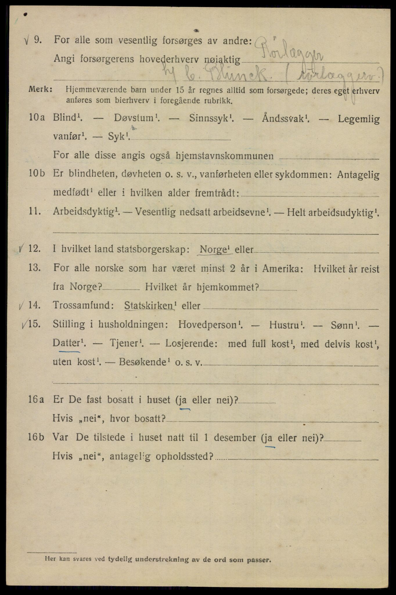 SAO, 1920 census for Kristiania, 1920, p. 227828