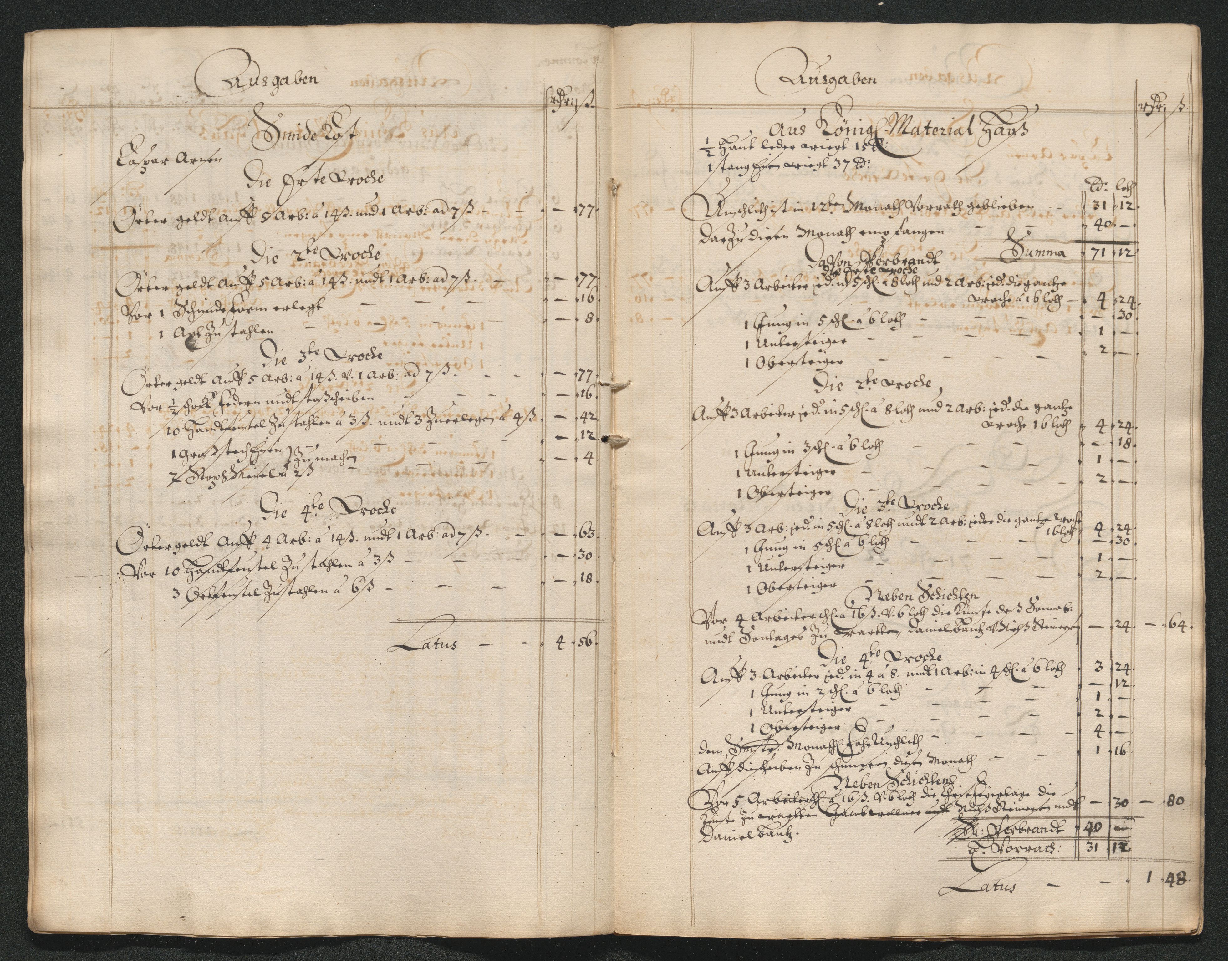 Kongsberg Sølvverk 1623-1816, AV/SAKO-EA-3135/001/D/Dc/Dcd/L0063: Utgiftsregnskap for gruver m.m. , 1687, p. 4