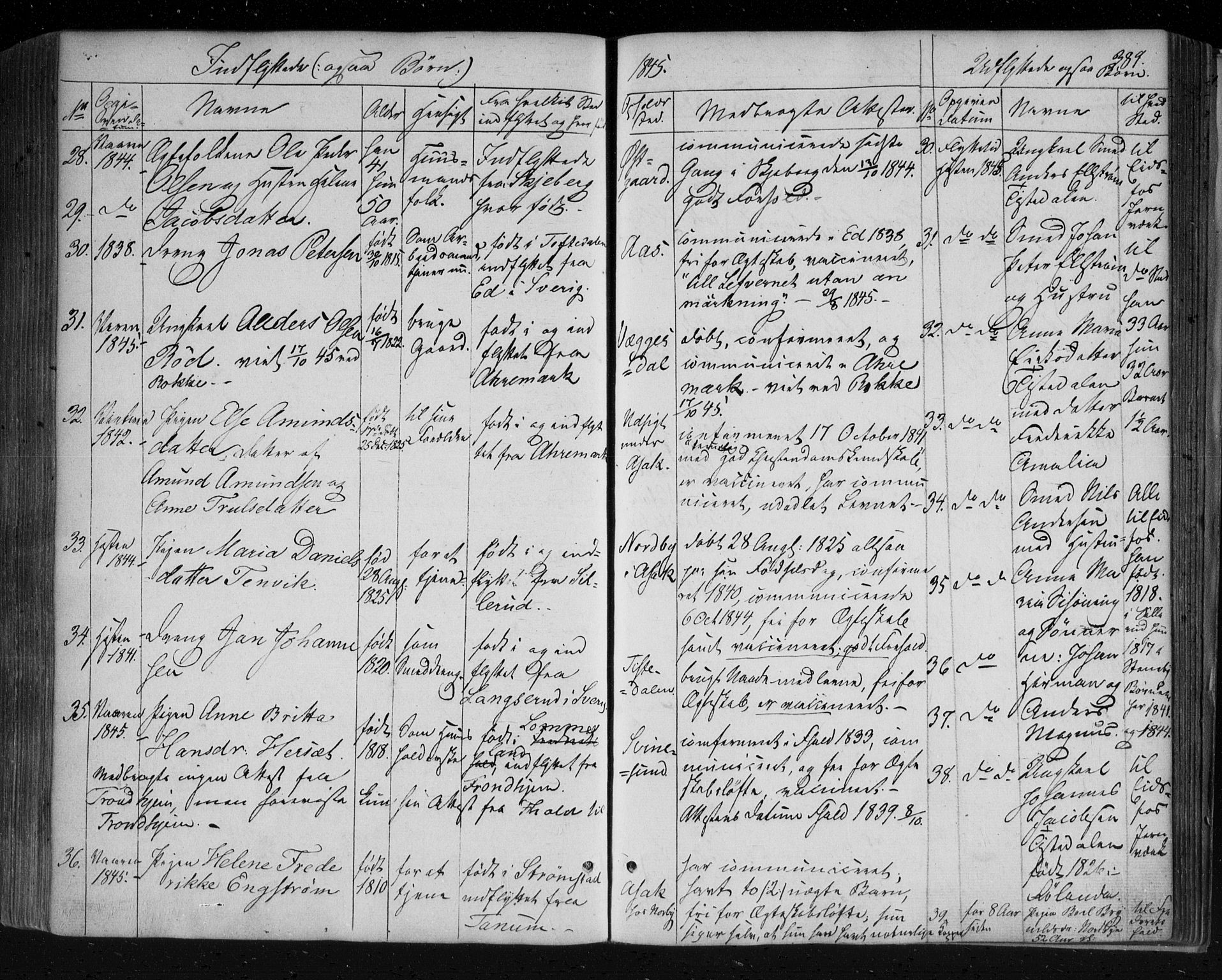 Berg prestekontor Kirkebøker, AV/SAO-A-10902/F/Fa/L0004: Parish register (official) no. I 4, 1843-1860, p. 389