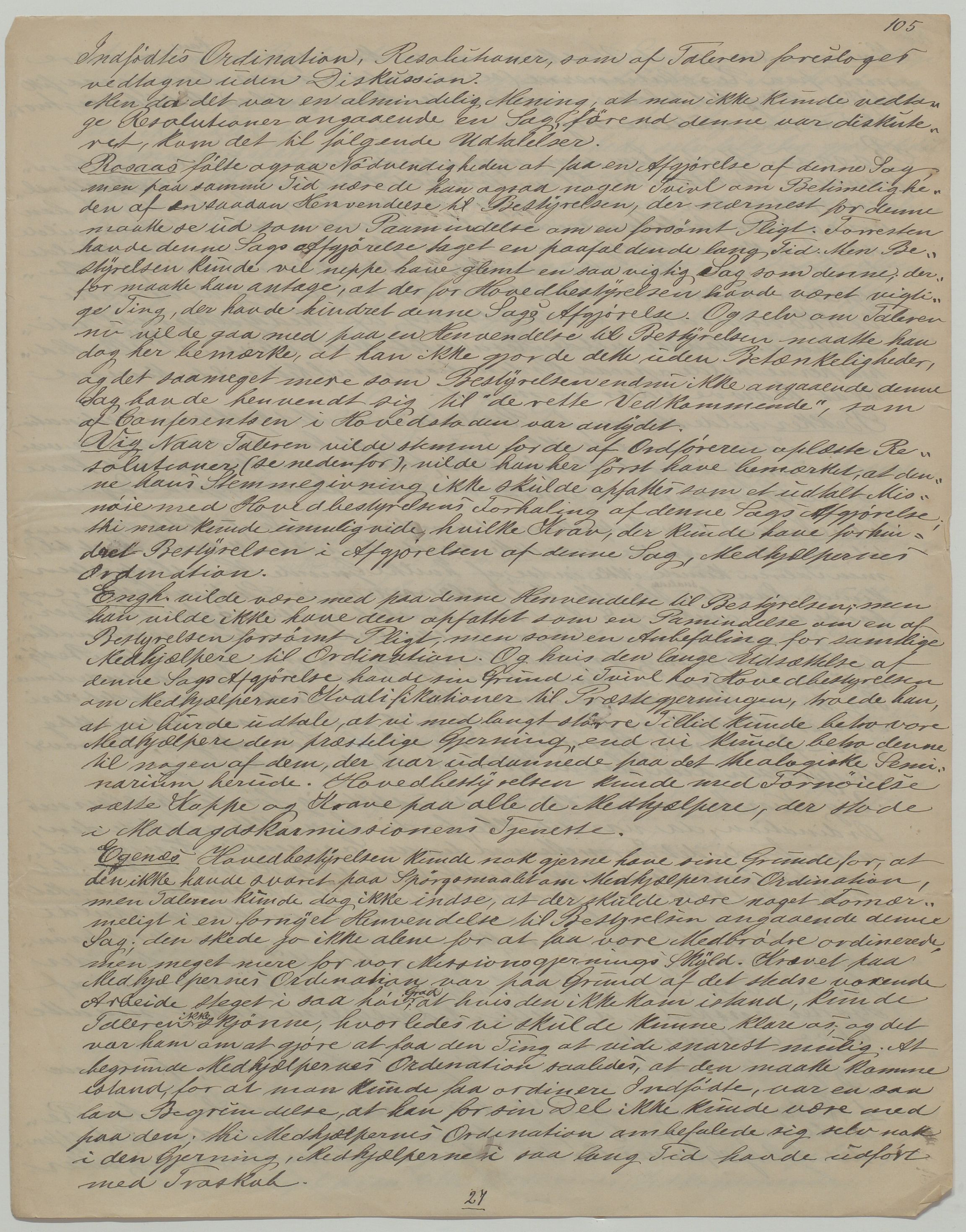 Det Norske Misjonsselskap - hovedadministrasjonen, VID/MA-A-1045/D/Da/Daa/L0035/0005: Konferansereferat og årsberetninger / Konferansereferat fra Madagaskar Innland., 1878, p. 105