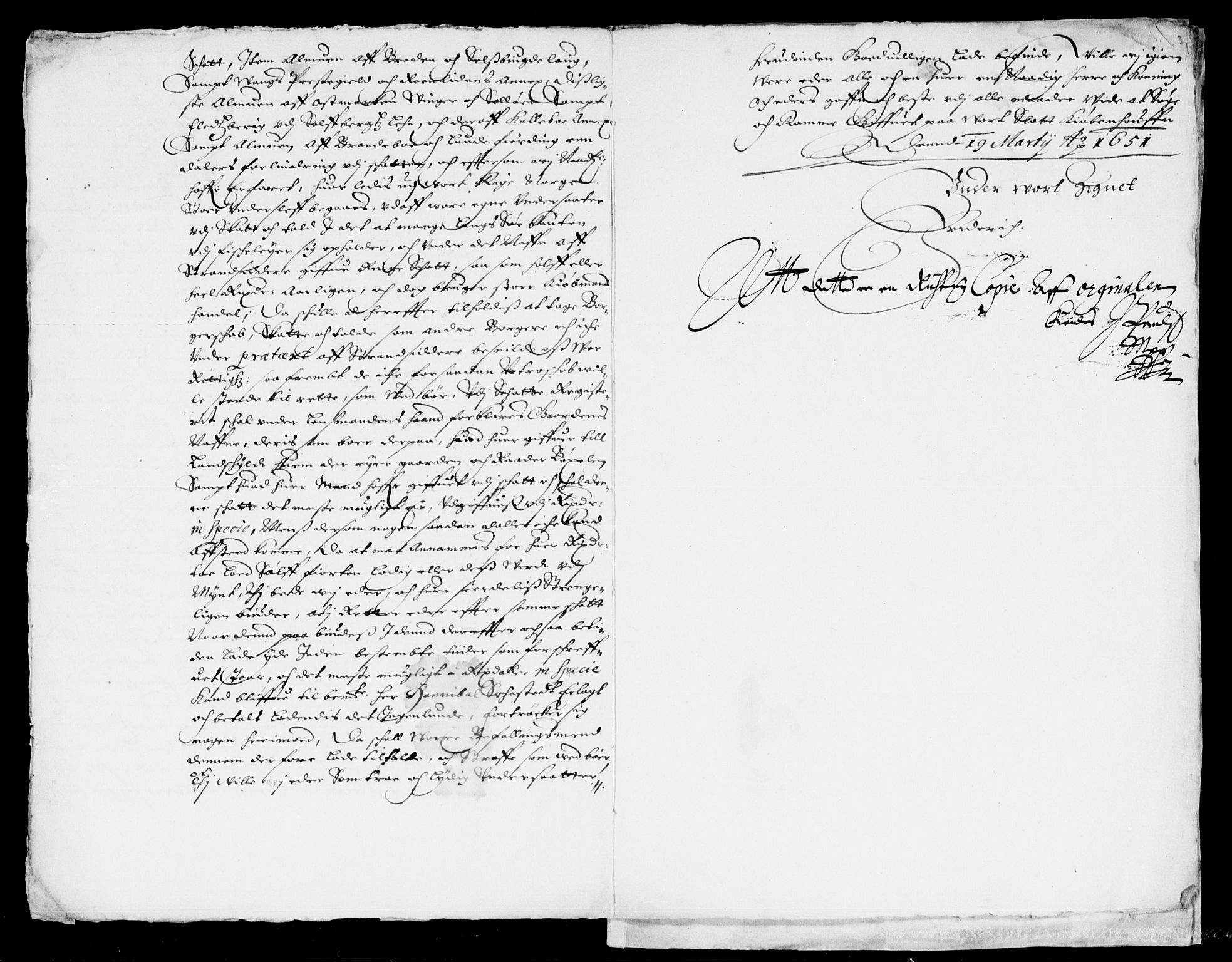 Rentekammeret inntil 1814, Reviderte regnskaper, Lensregnskaper, AV/RA-EA-5023/R/Rb/Rba/L0207: Akershus len, 1651-1652