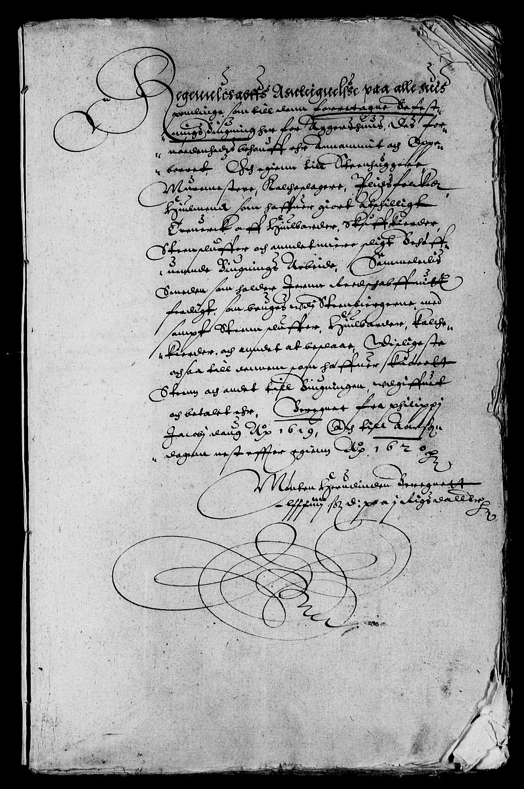 Rentekammeret inntil 1814, Reviderte regnskaper, Lensregnskaper, AV/RA-EA-5023/R/Rb/Rba/L0052: Akershus len, 1619-1620