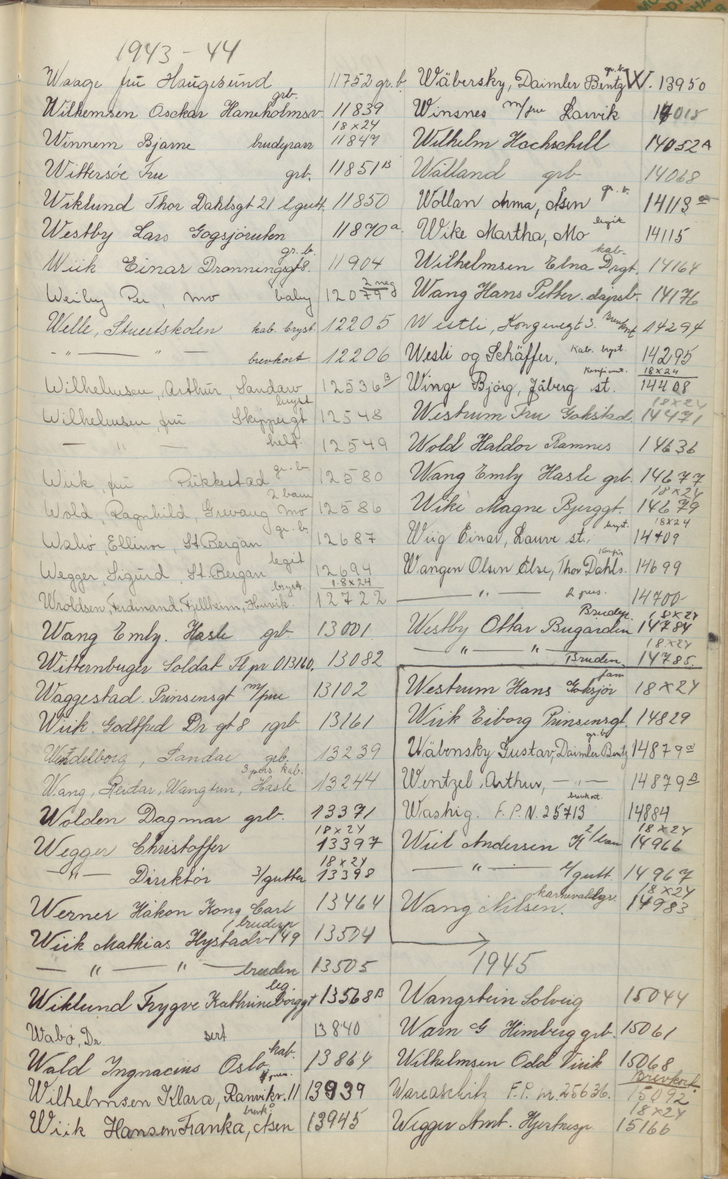 Pa 1494 - Jørgensen, Antonius. Fotograf, VEMU/A-2760/F/Fa, 1927-2004, p. 322