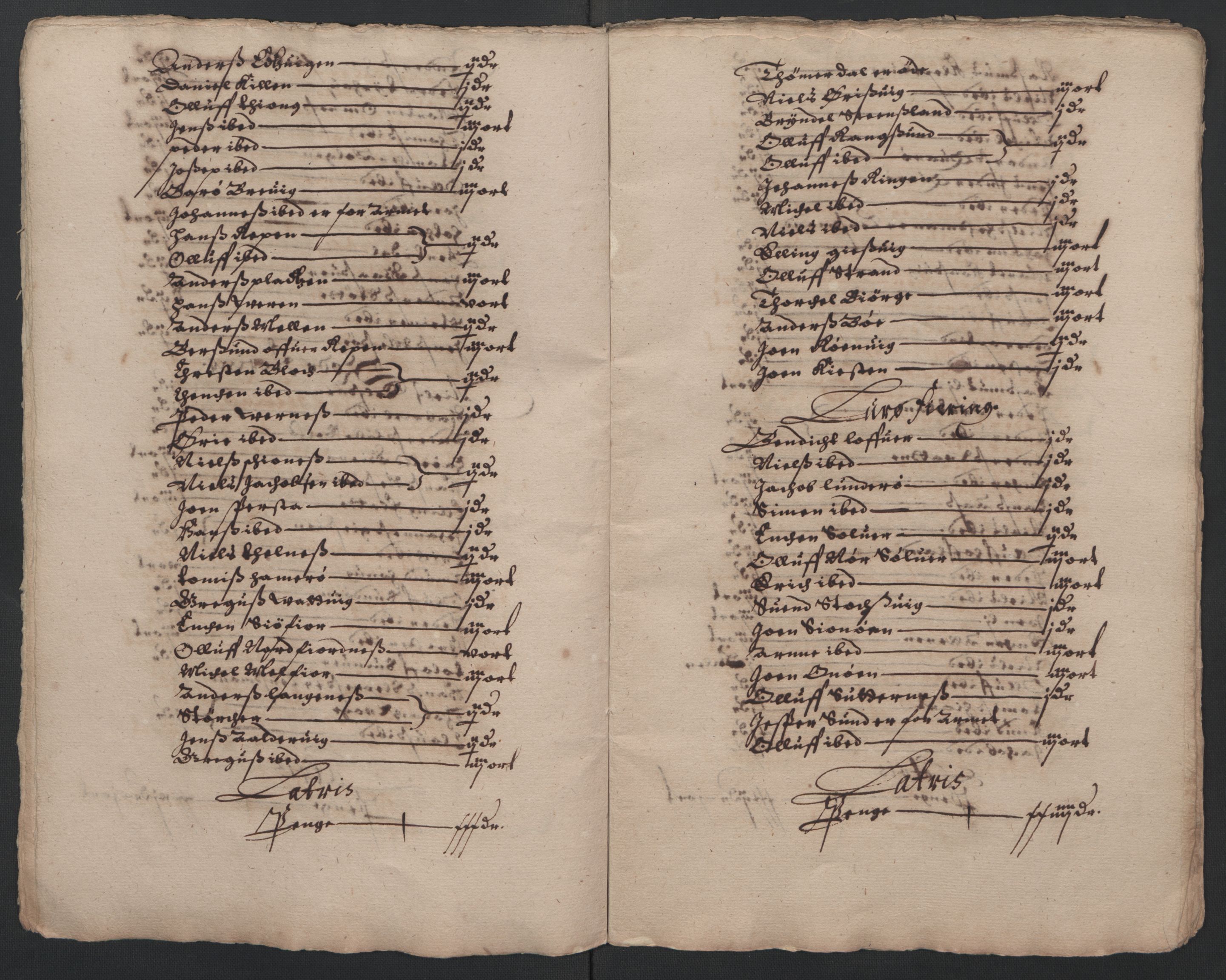 Rentekammeret inntil 1814, Reviderte regnskaper, Lensregnskaper, RA/EA-5023/R/Rb/Rbz/L0032: Nordlandenes len, 1640-1644