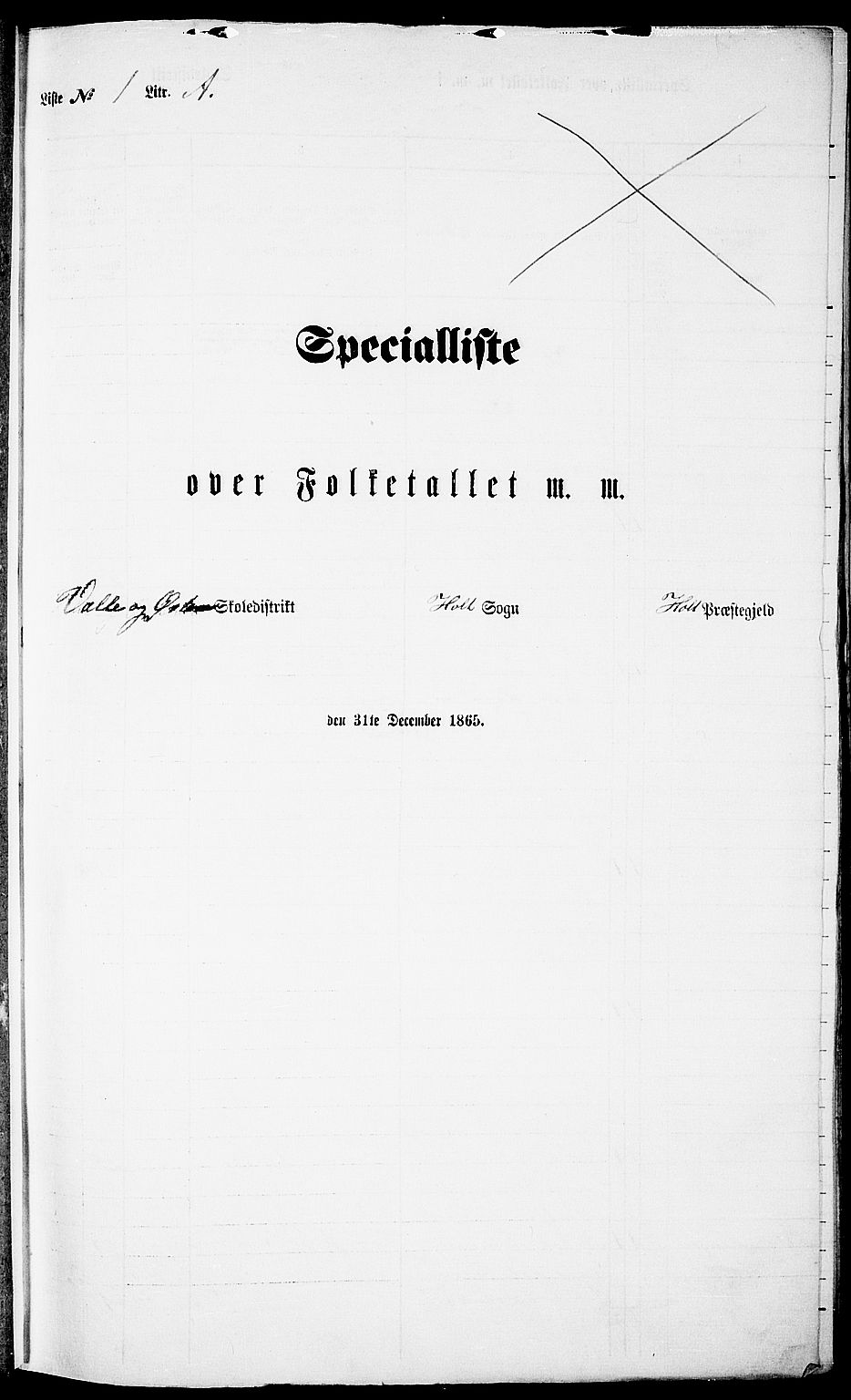 RA, 1865 census for Holt/Holt, 1865, p. 12