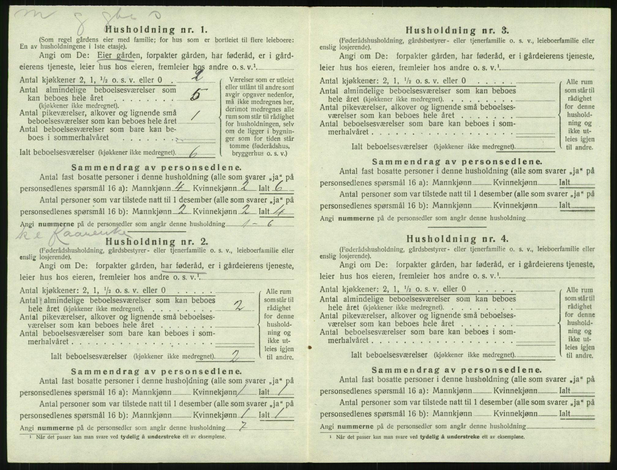 SAT, 1920 census for Bremsnes, 1920, p. 1162