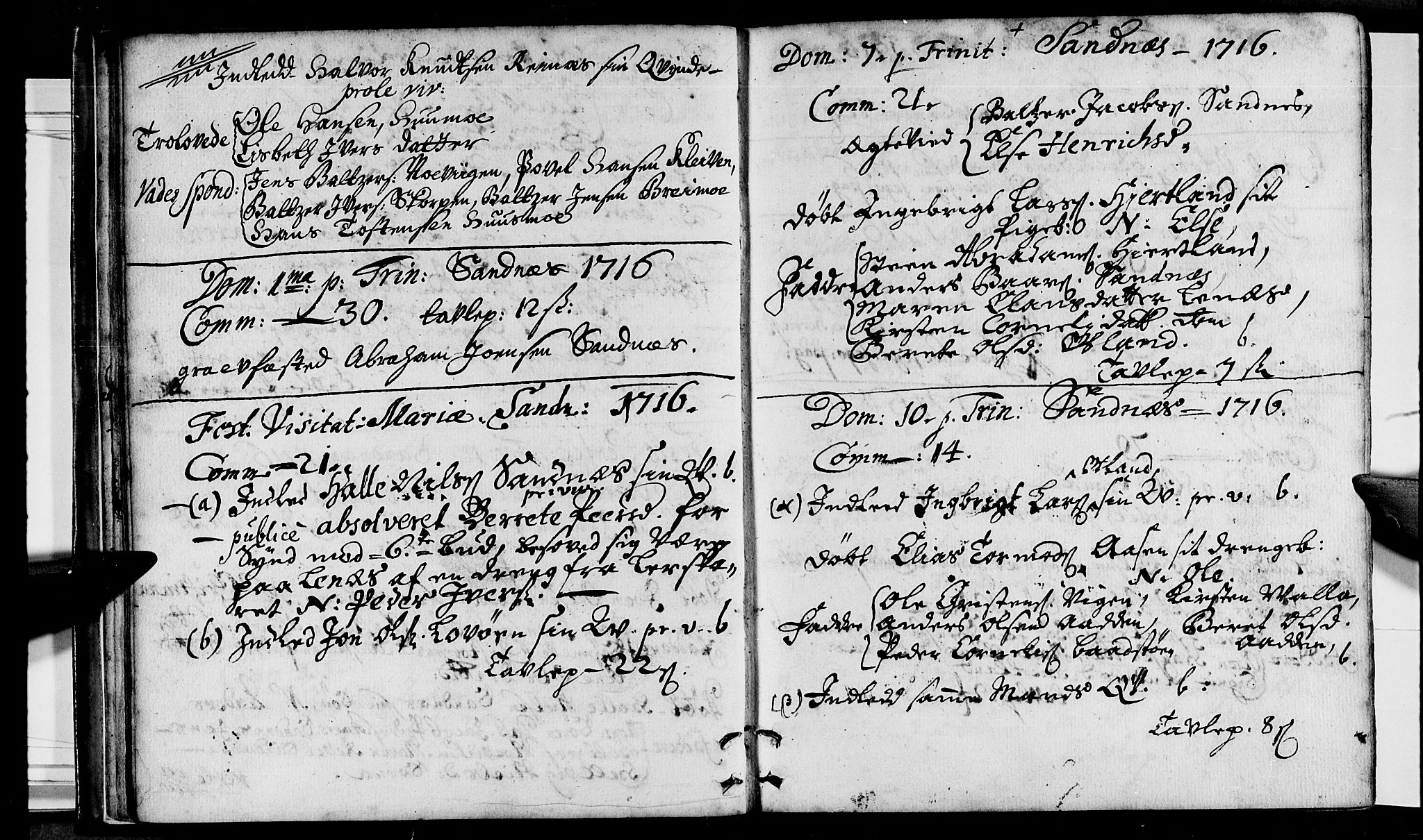Ministerialprotokoller, klokkerbøker og fødselsregistre - Nordland, AV/SAT-A-1459/831/L0470: Parish register (official) no. 831A01, 1714-1737