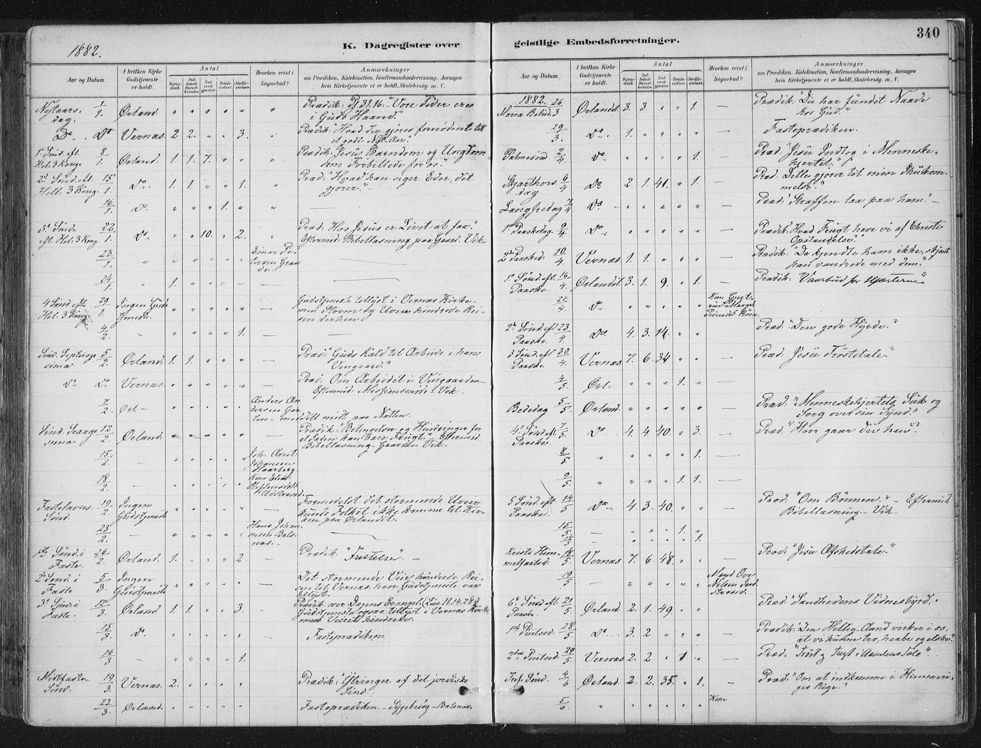 Ministerialprotokoller, klokkerbøker og fødselsregistre - Sør-Trøndelag, AV/SAT-A-1456/659/L0739: Parish register (official) no. 659A09, 1879-1893, p. 340