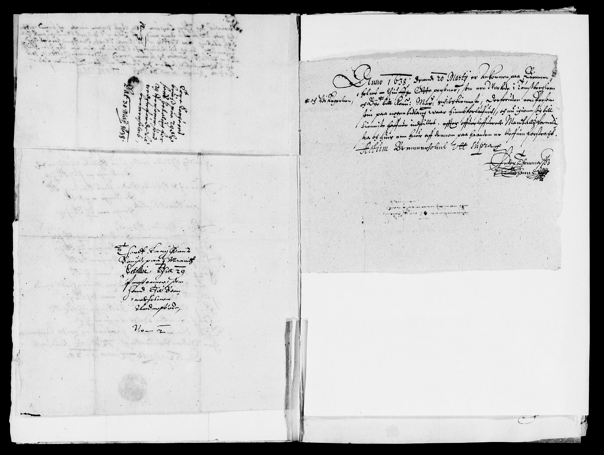 Rentekammeret inntil 1814, Reviderte regnskaper, Lensregnskaper, RA/EA-5023/R/Rb/Rbo/L0017: Tønsberg len, 1636-1638