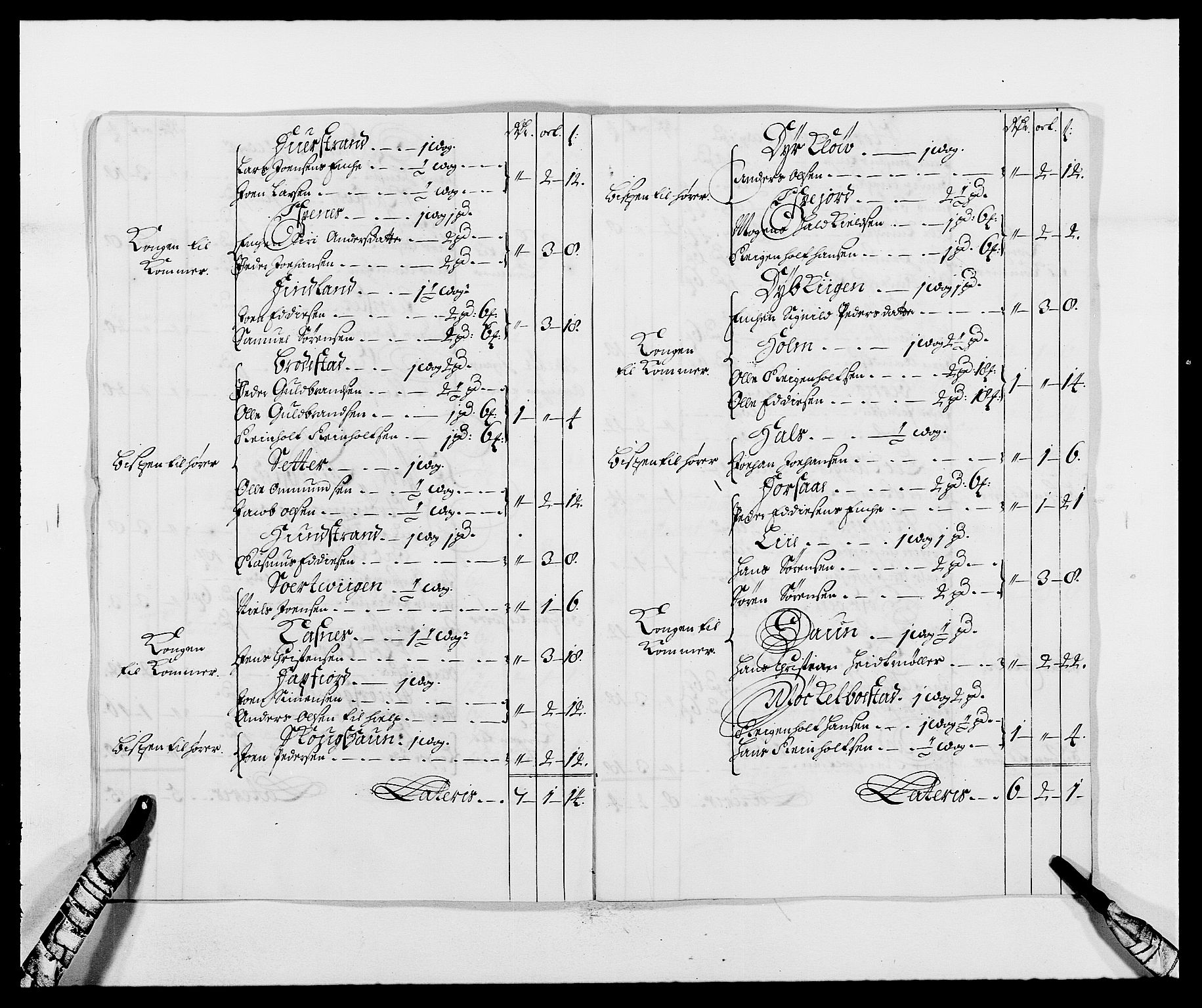 Rentekammeret inntil 1814, Reviderte regnskaper, Fogderegnskap, AV/RA-EA-4092/R68/L4752: Fogderegnskap Senja og Troms, 1691-1693, p. 169