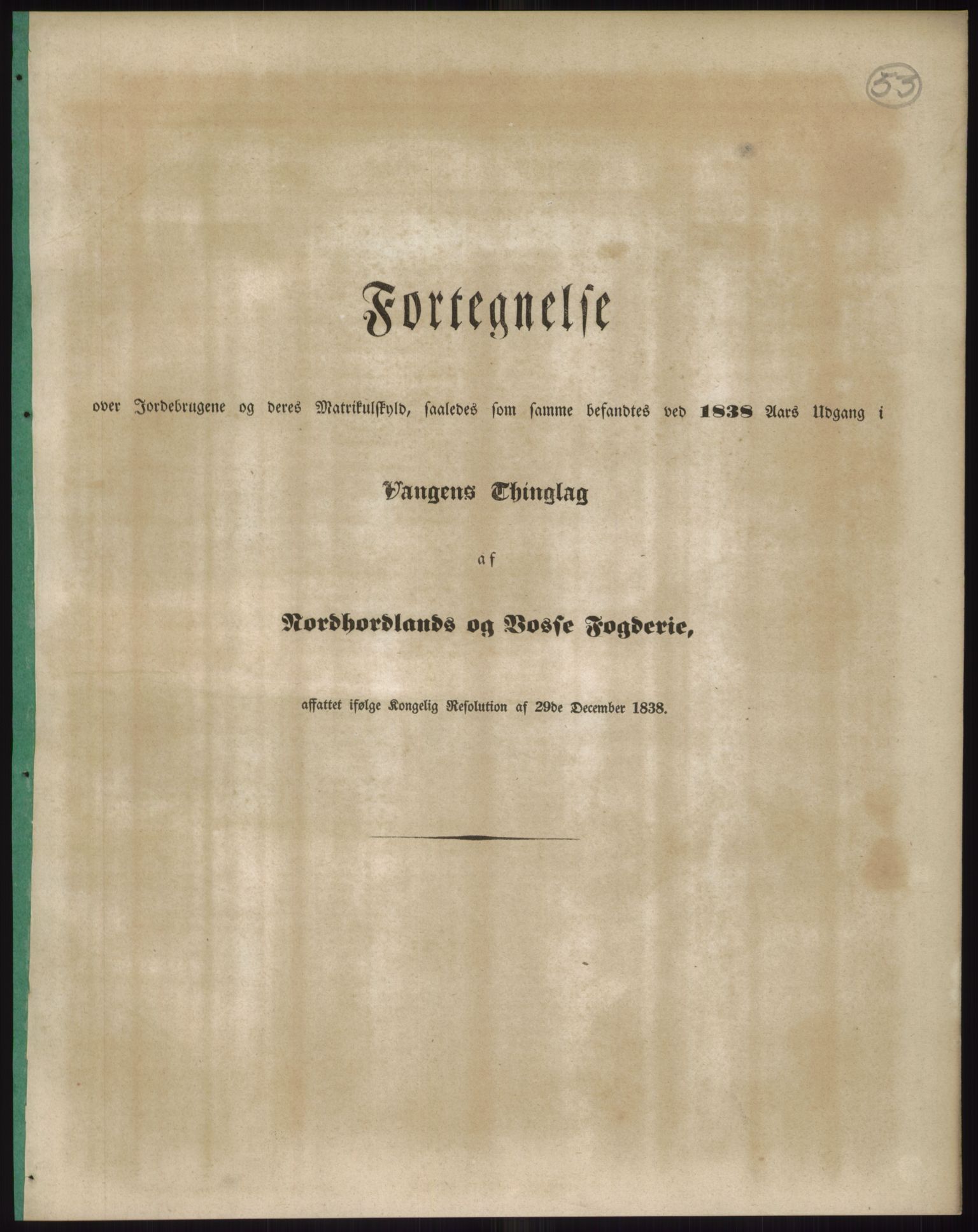 Andre publikasjoner, PUBL/PUBL-999/0002/0012: Bind 12 - Søndre Bergenhus amt: Nordhordland og Voss fogderi, 1838, p. 94