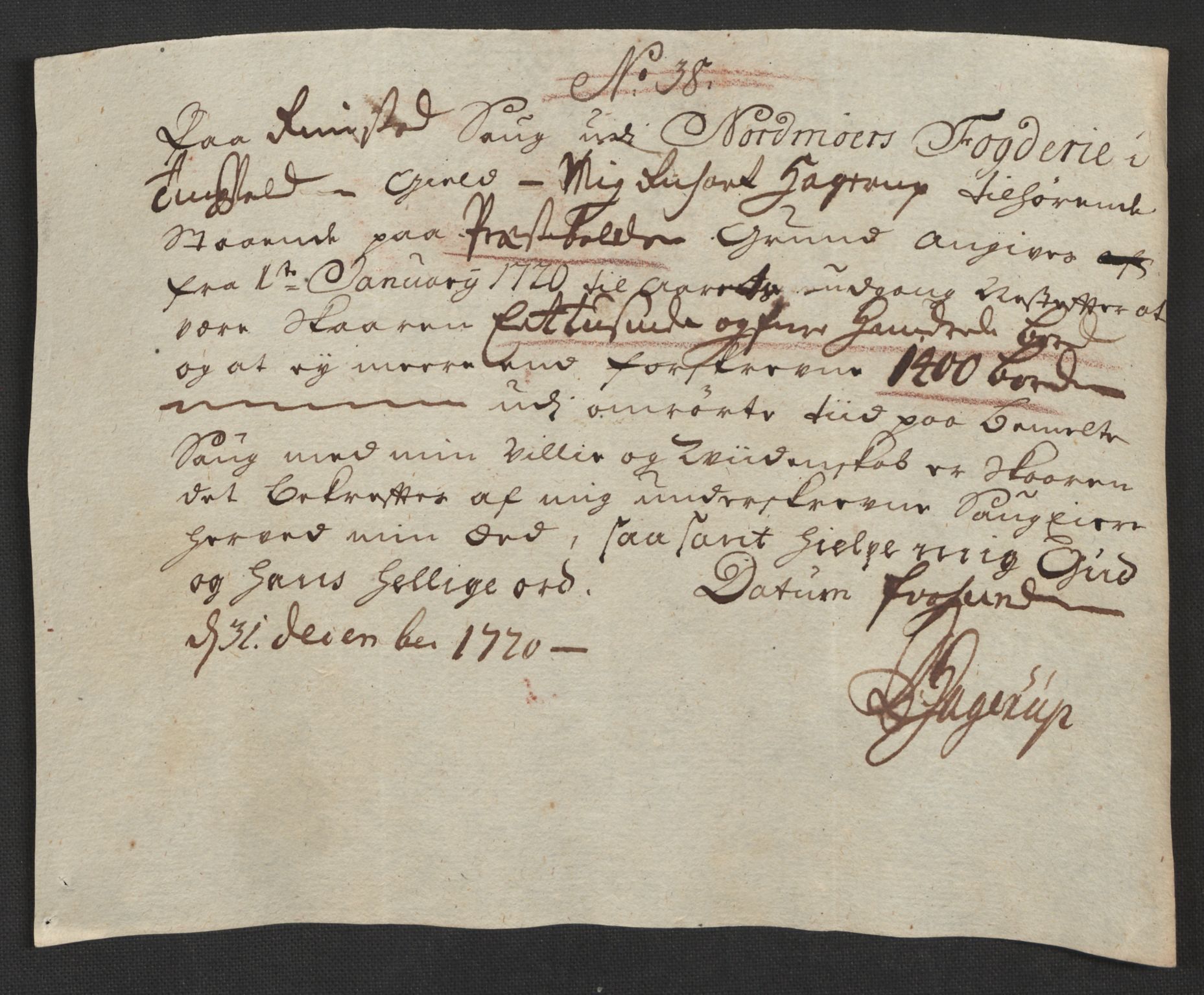 Rentekammeret inntil 1814, Reviderte regnskaper, Fogderegnskap, RA/EA-4092/R56/L3753: Fogderegnskap Nordmøre, 1720, p. 150