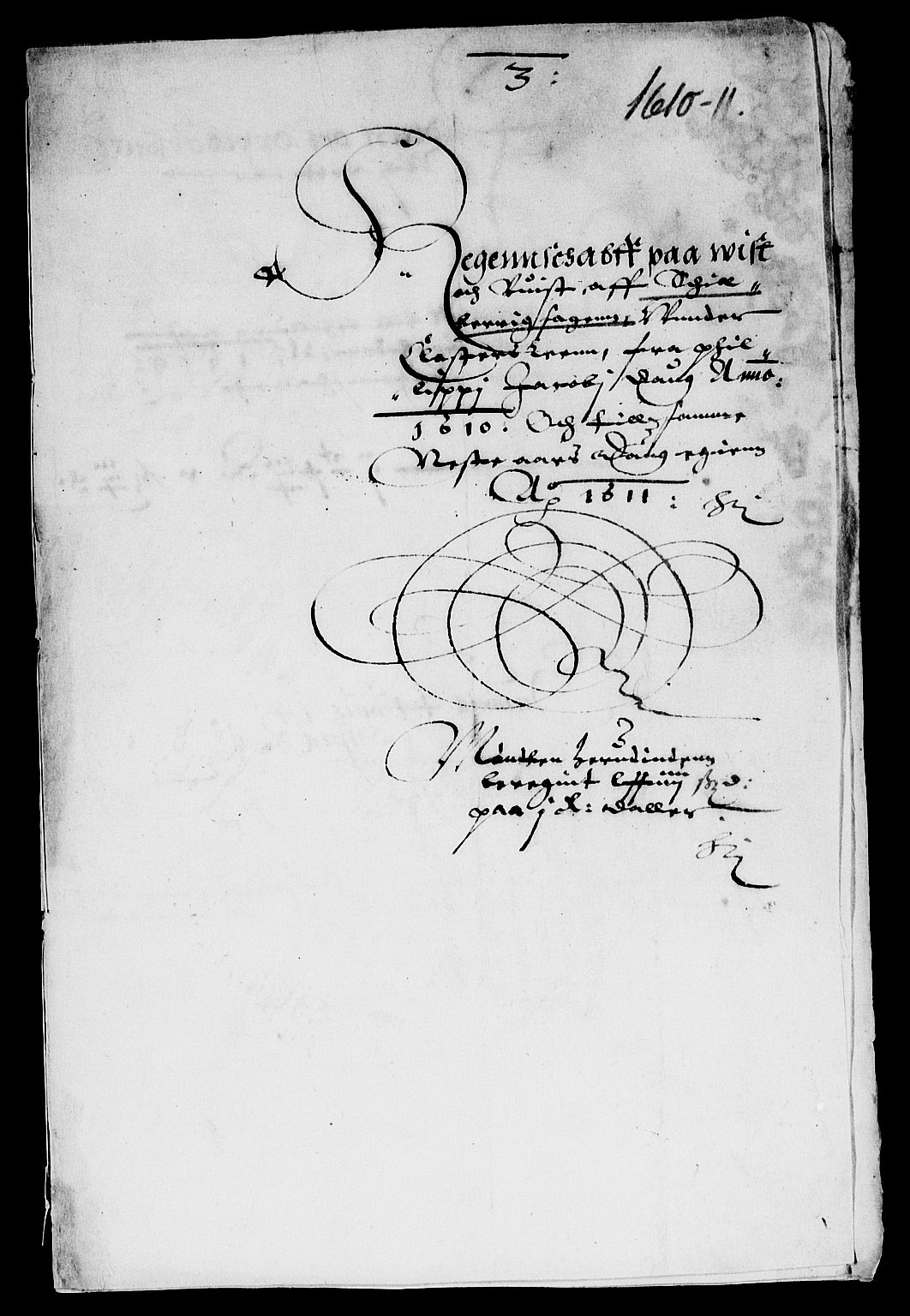 Rentekammeret inntil 1814, Reviderte regnskaper, Lensregnskaper, RA/EA-5023/R/Rb/Rbg/L0001: Verne kloster len, 1599-1619